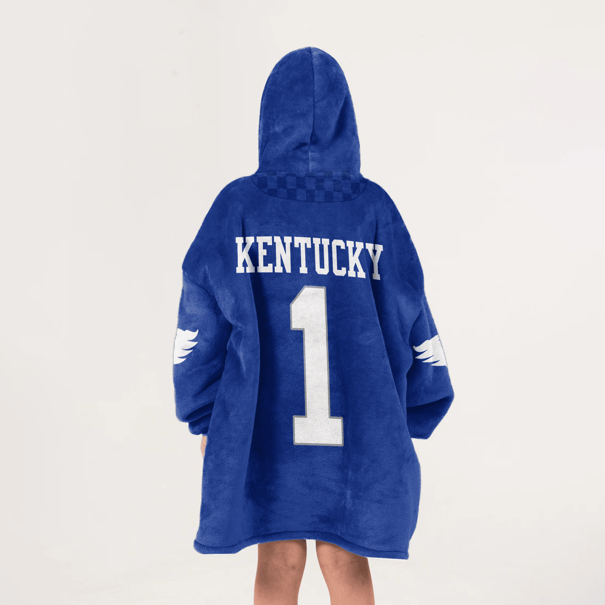 Kid #1 Kentucky Football Unisex Blanket Hoodie