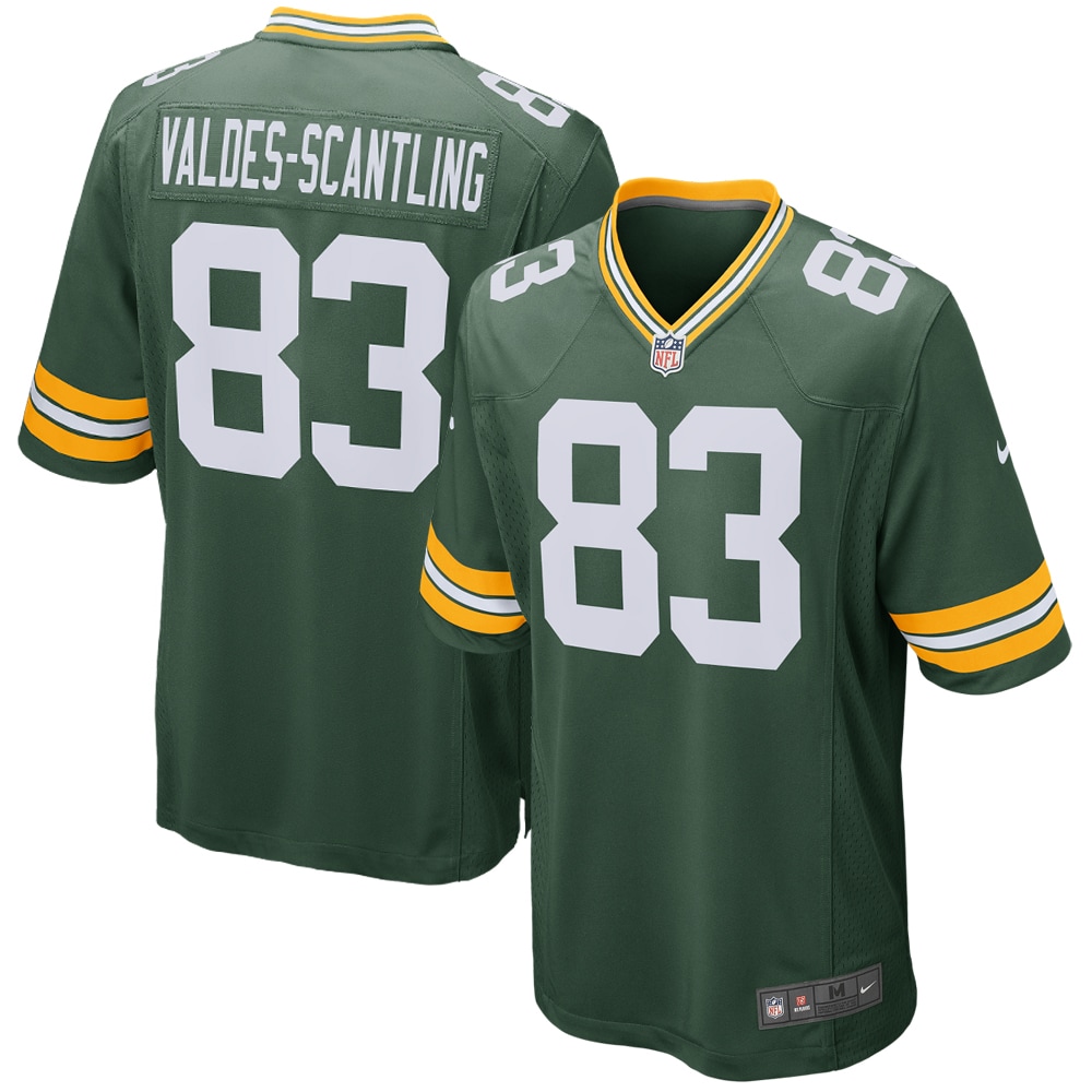 Marquez Valdes-Scantling Green Bay Packers  Game Player Jersey - Green