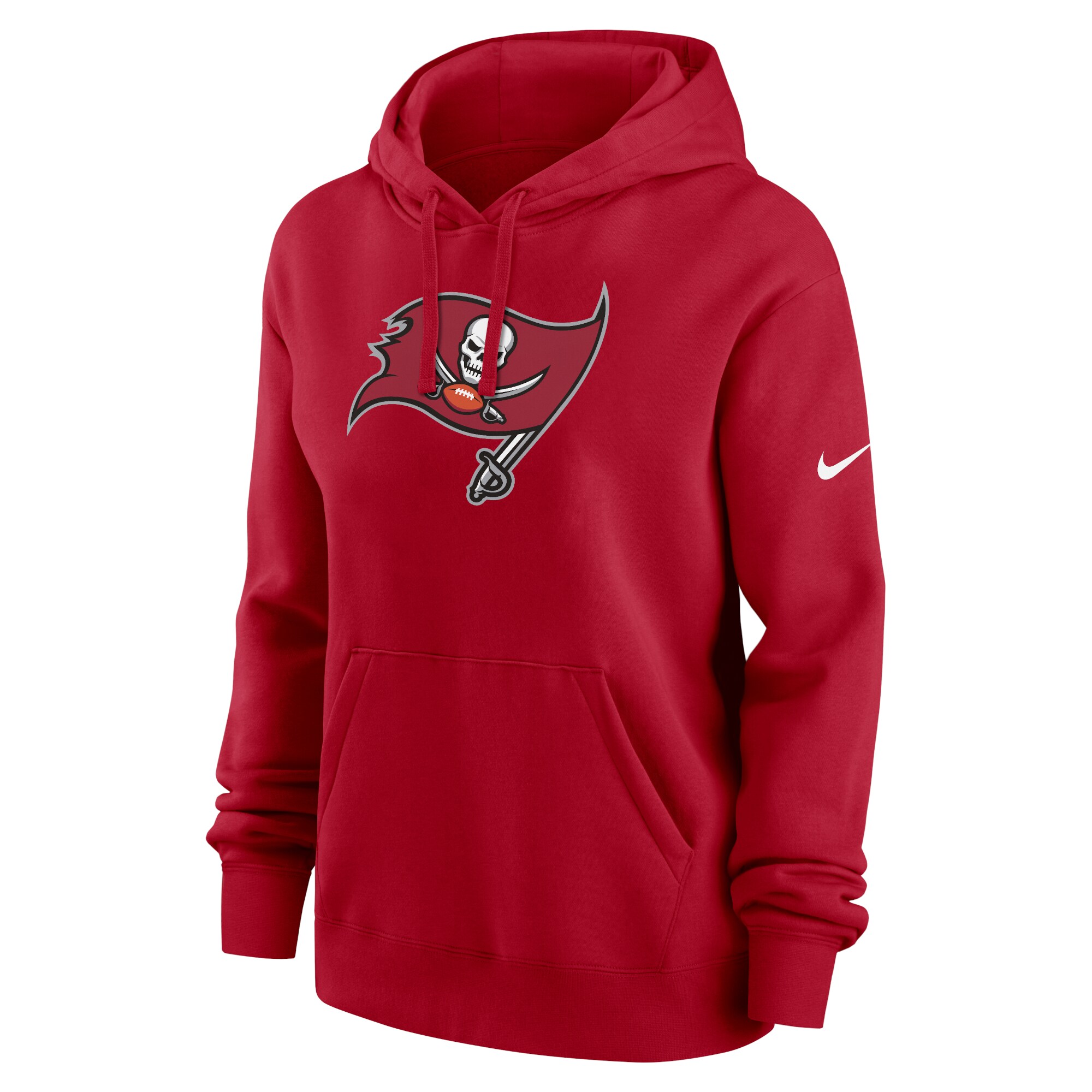 Tampa Bay Buccaneers Women's Club Fleece Pullover Hoodie - Red