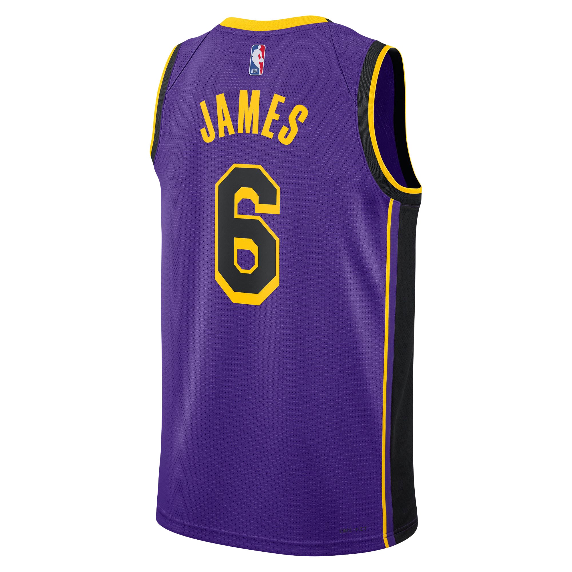LeBron James 2022/23 Los Angeles Lakers  Unisex Swingman Jersey - Statement Edition - Purple