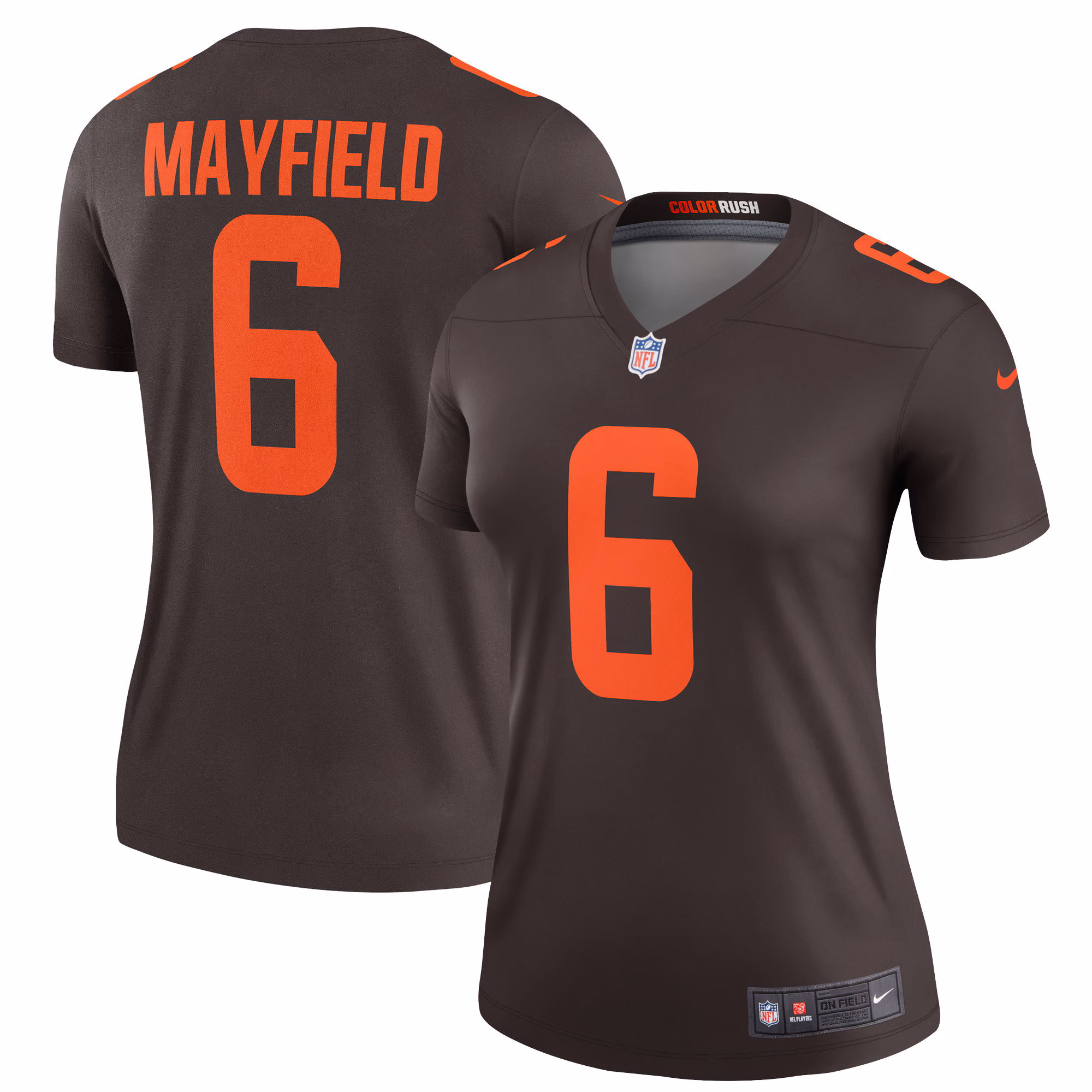 Baker Mayfield Cleveland Browns Women's Alternate Legend Jersey - Brown