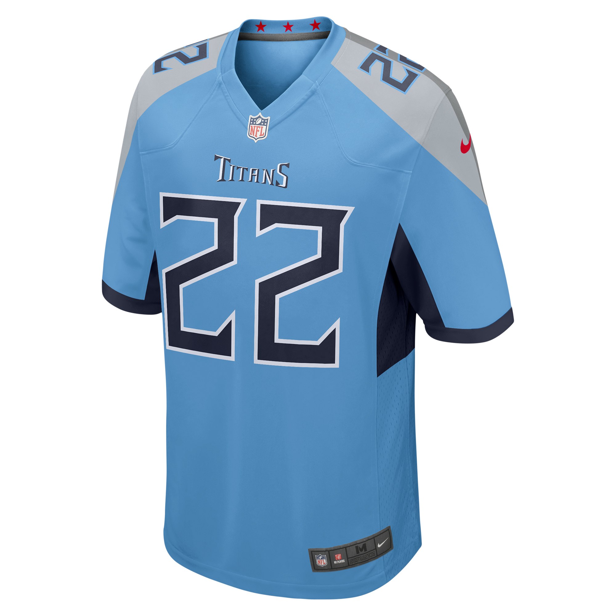 Derrick Henry Tennessee Titans Youth Game Jersey - Light Blue