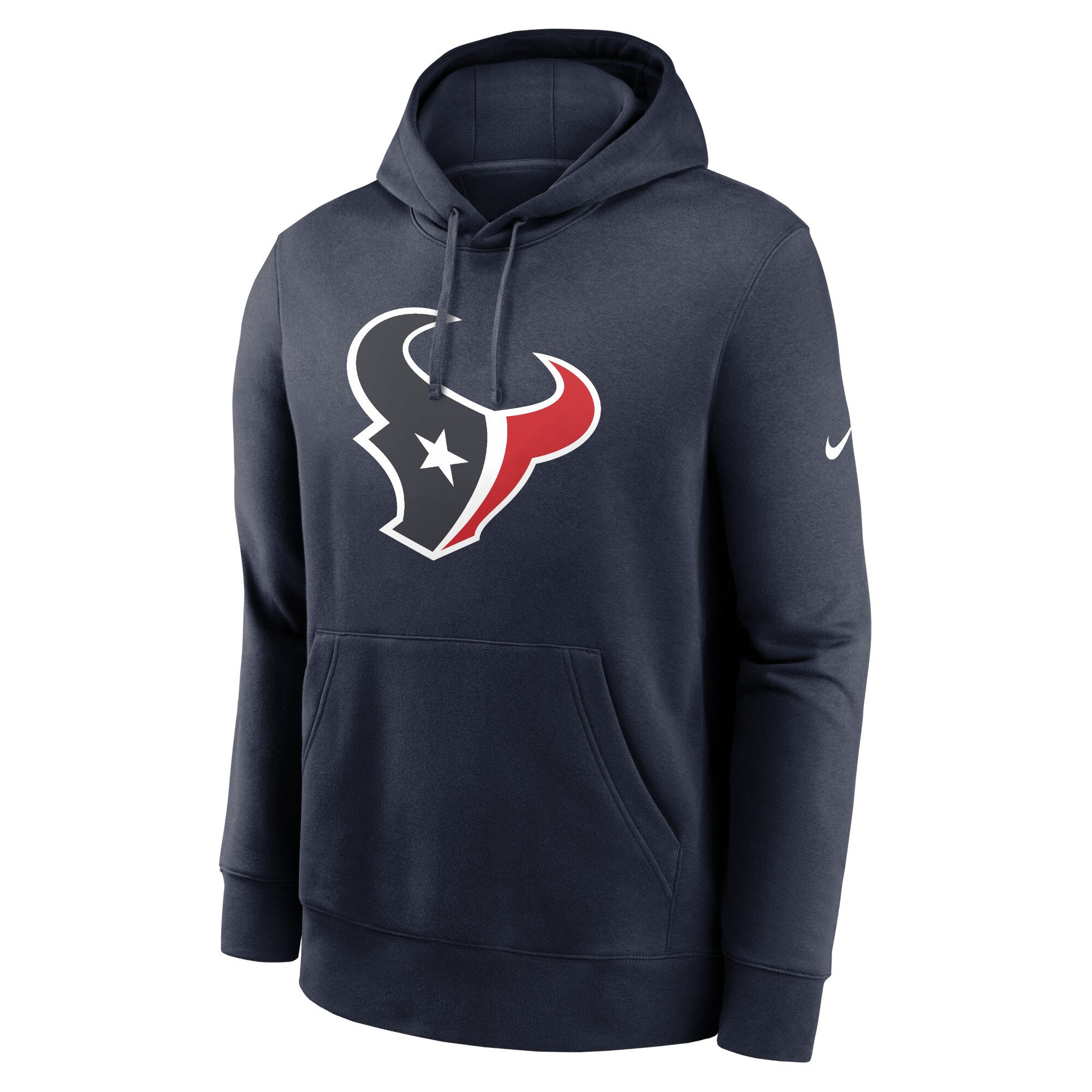 Houston Texans Club Logo Pullover Hoodie - Navy