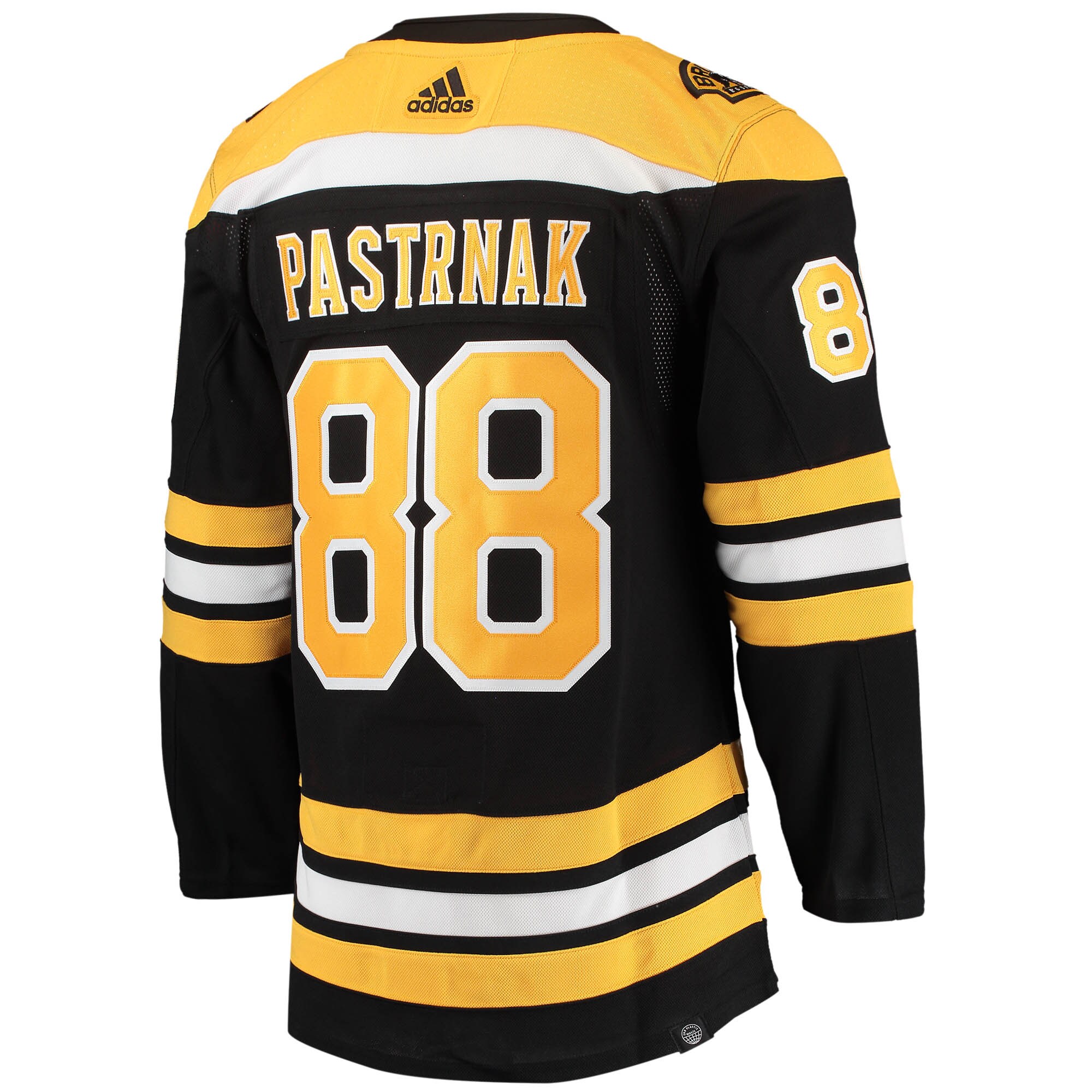 David Pastrnak Boston Bruins  Home Primegreen Authentic Pro Player Jersey - Black