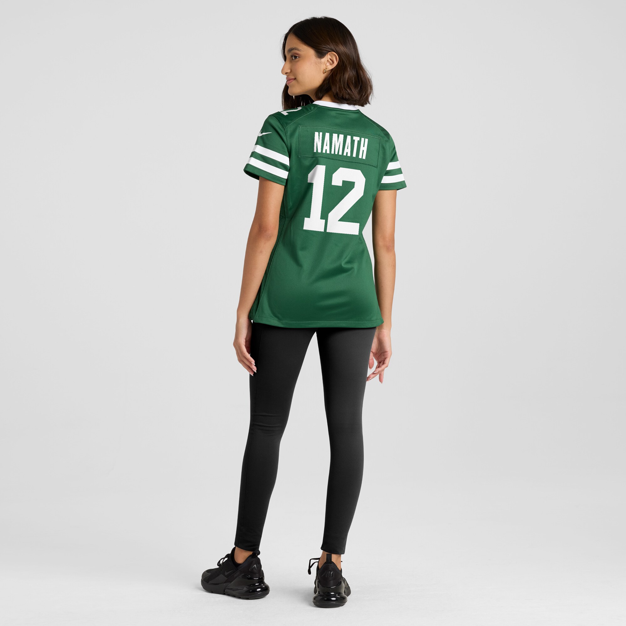 Joe Namath New York Jets Women's Retired Player Alternate Game Jersey - Legacy Black