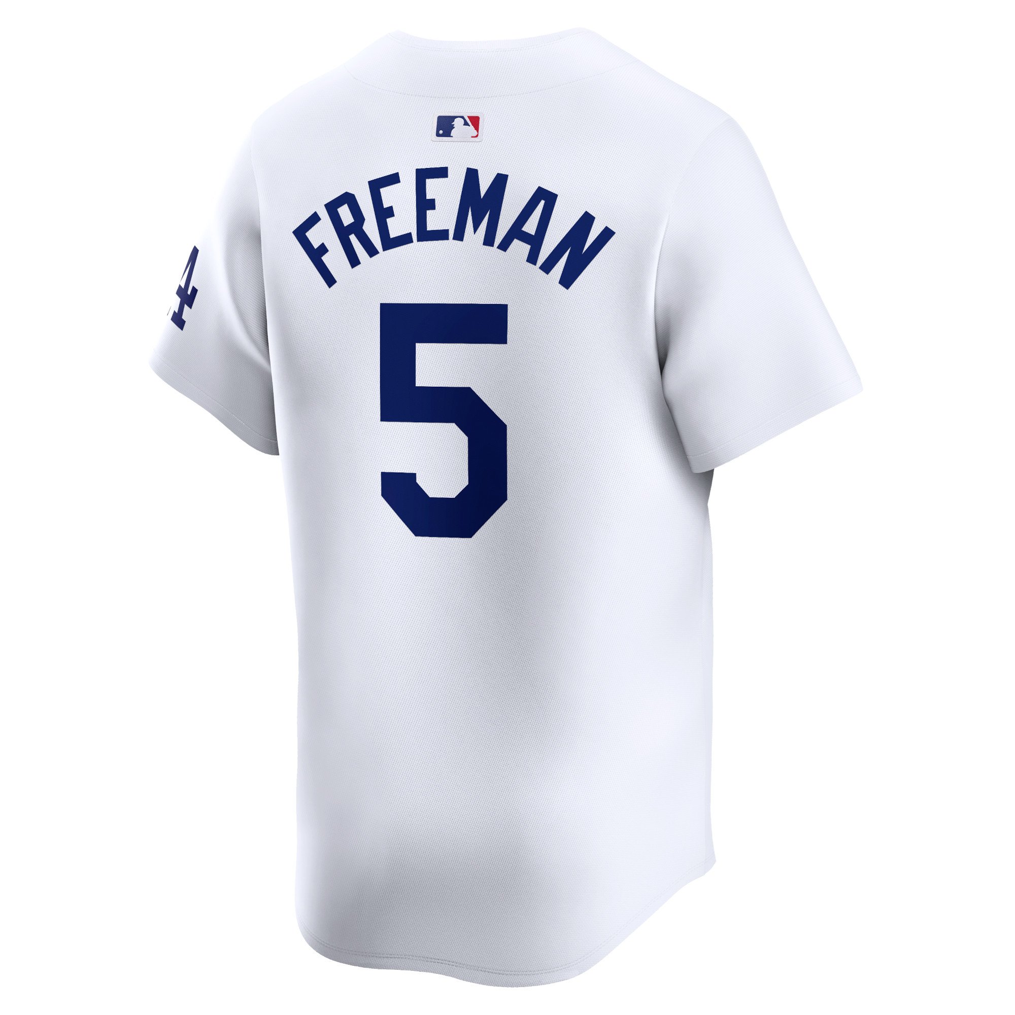 Men's Los Angeles Dodgers Freddie Freeman  White Home Limited Player Jersey