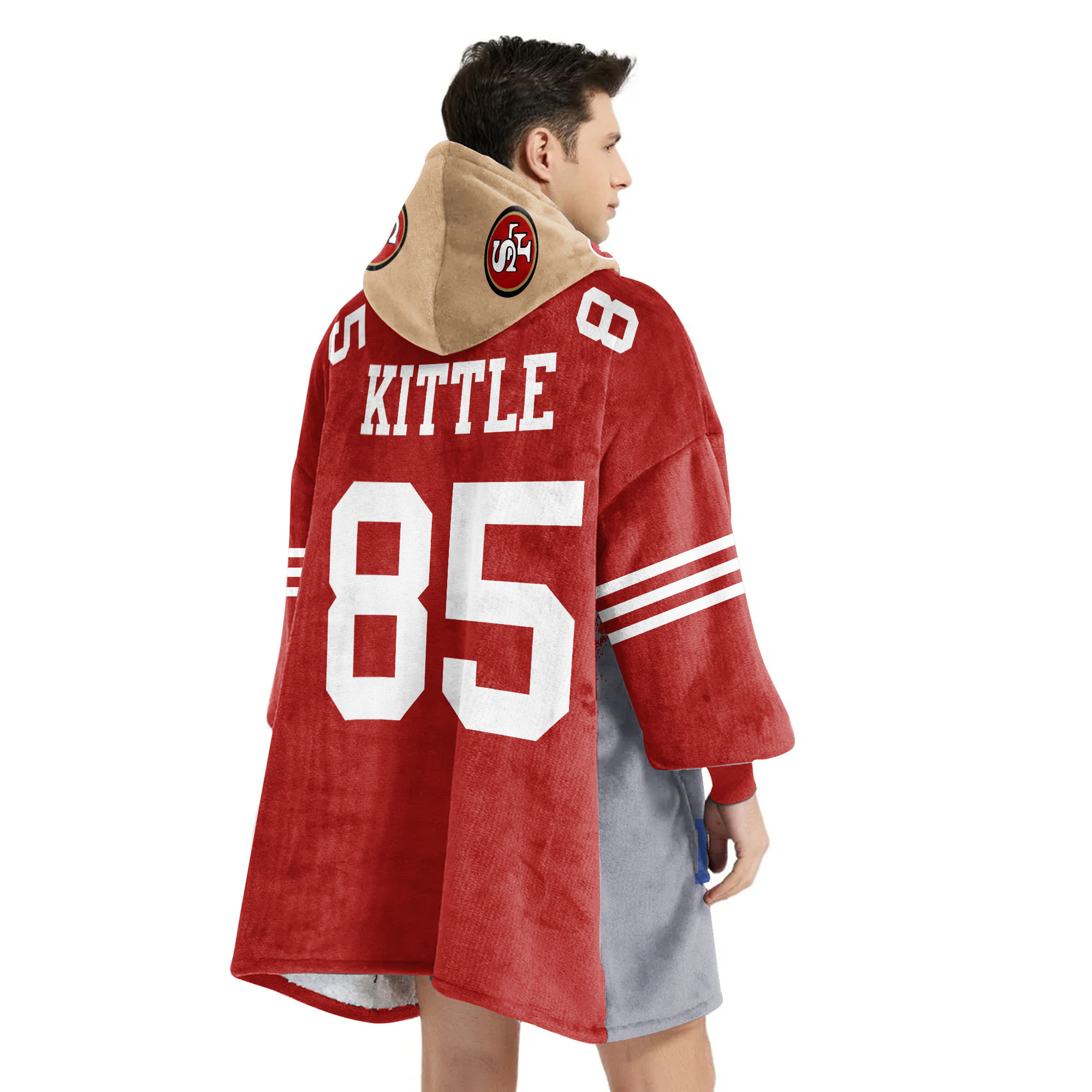 Adult F**k Dallas San Francisco 49ers Football Unisex Blanket Hoodie