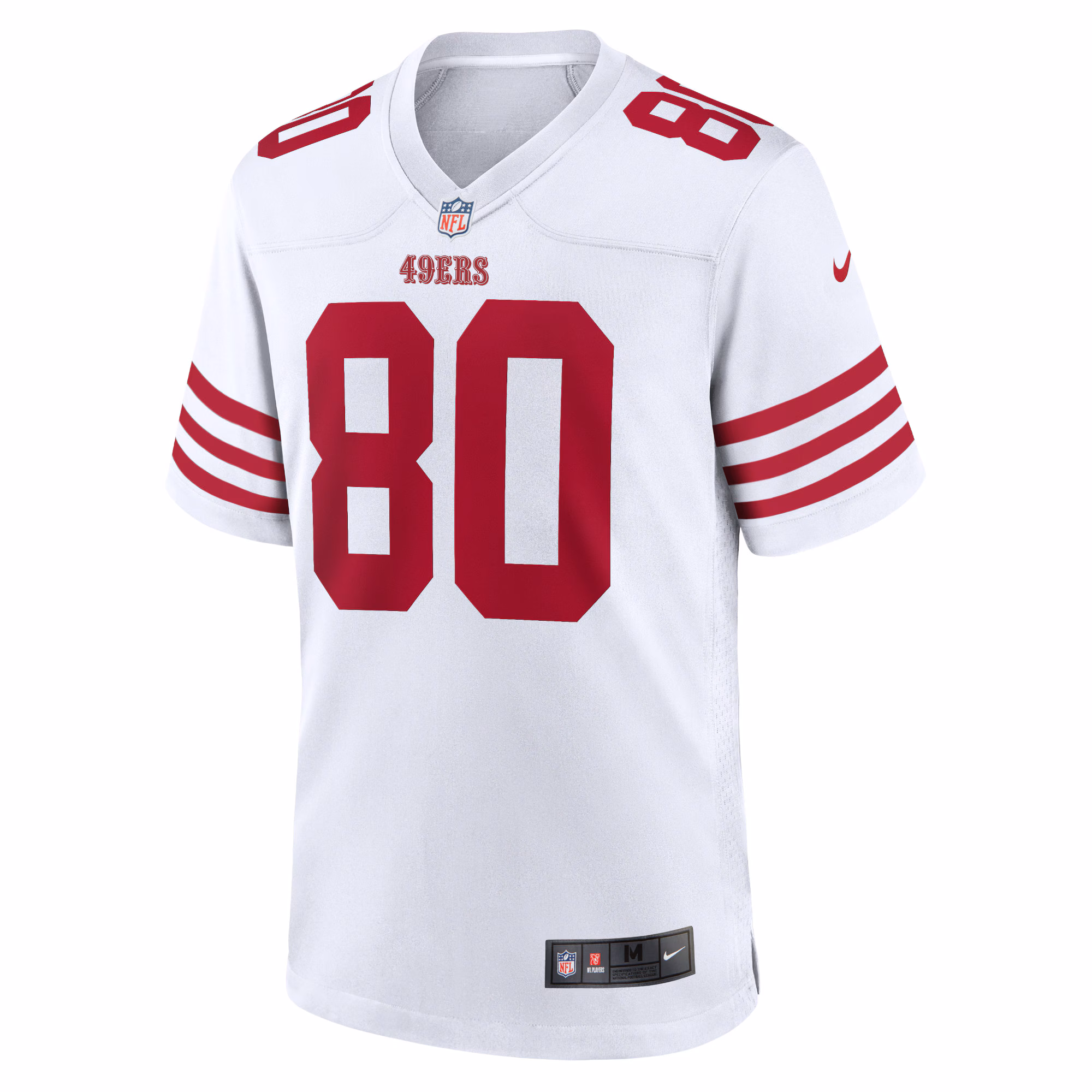 Jerry Rice San Francisco 49ers Retired Player Game Jersey - White