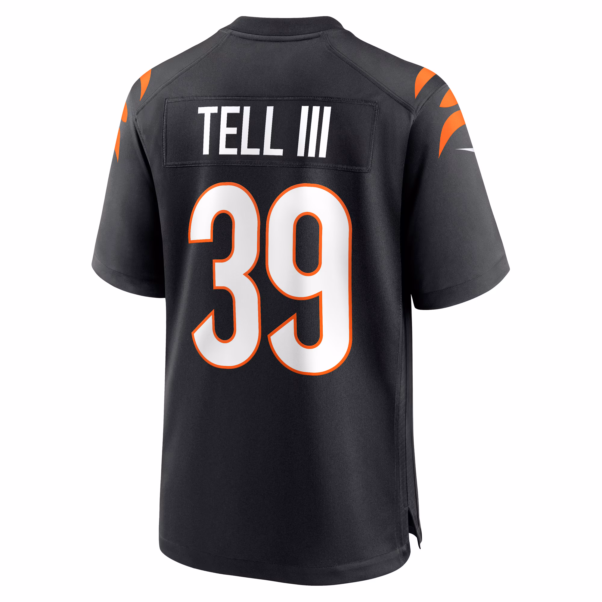 Marvell Tell III Cincinnati Bengals Game Player Jersey - Black