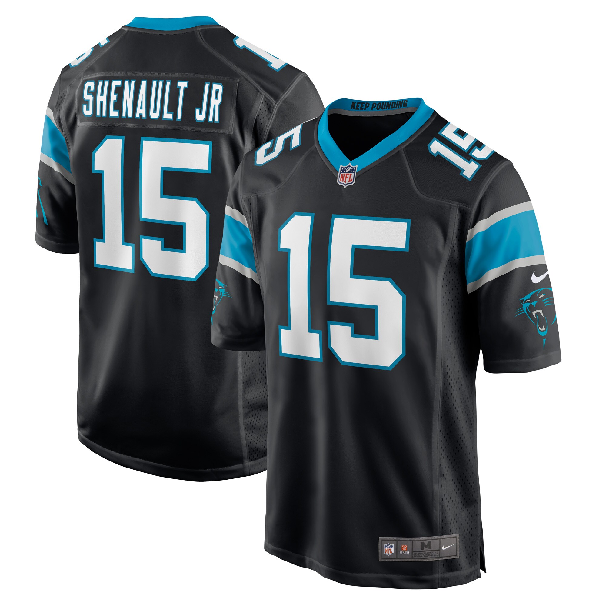 Laviska Shenault Jr. Carolina Panthers  Game Player Jersey - Black