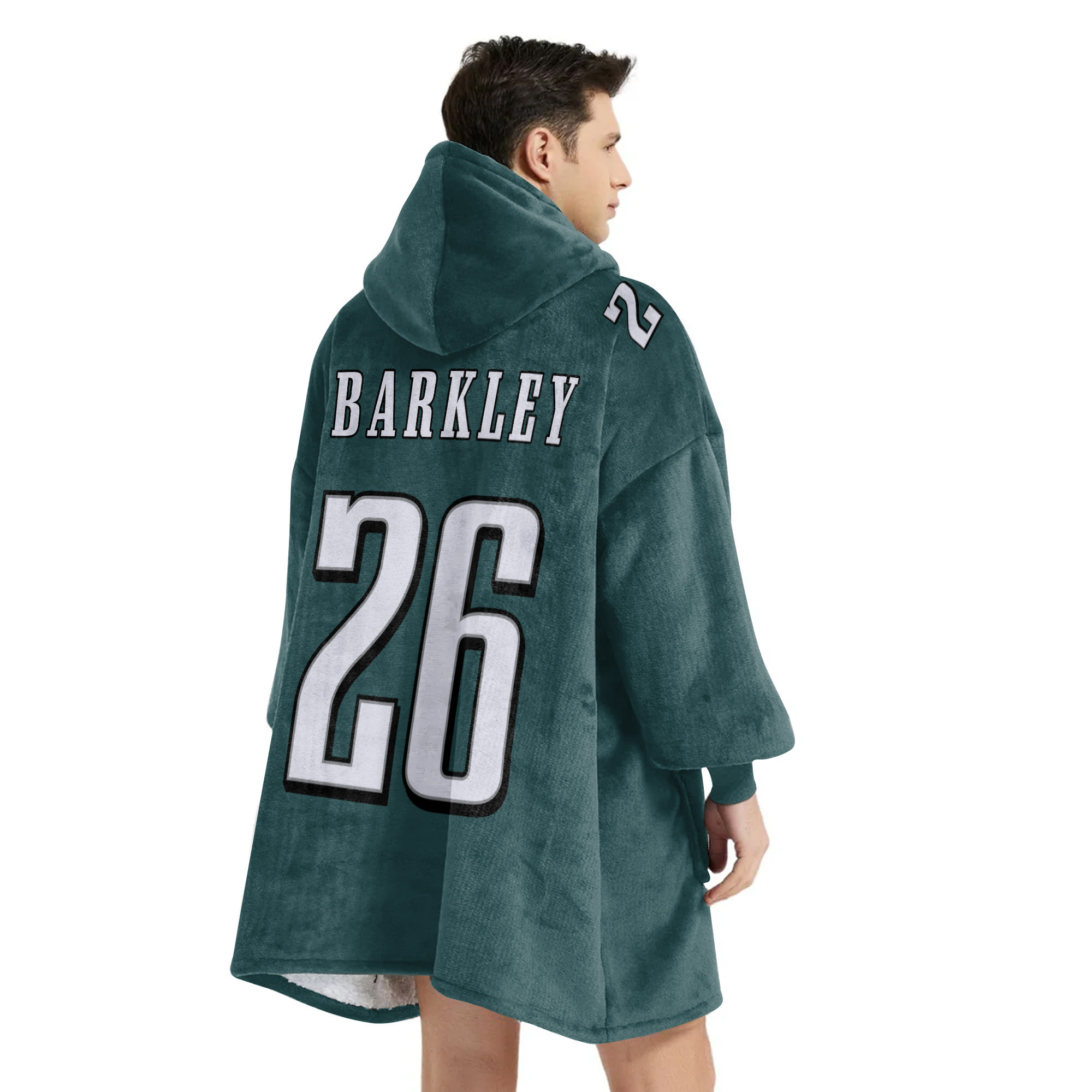 Adult 26 Philadelphia Football Unisex Blanket Hoodie
