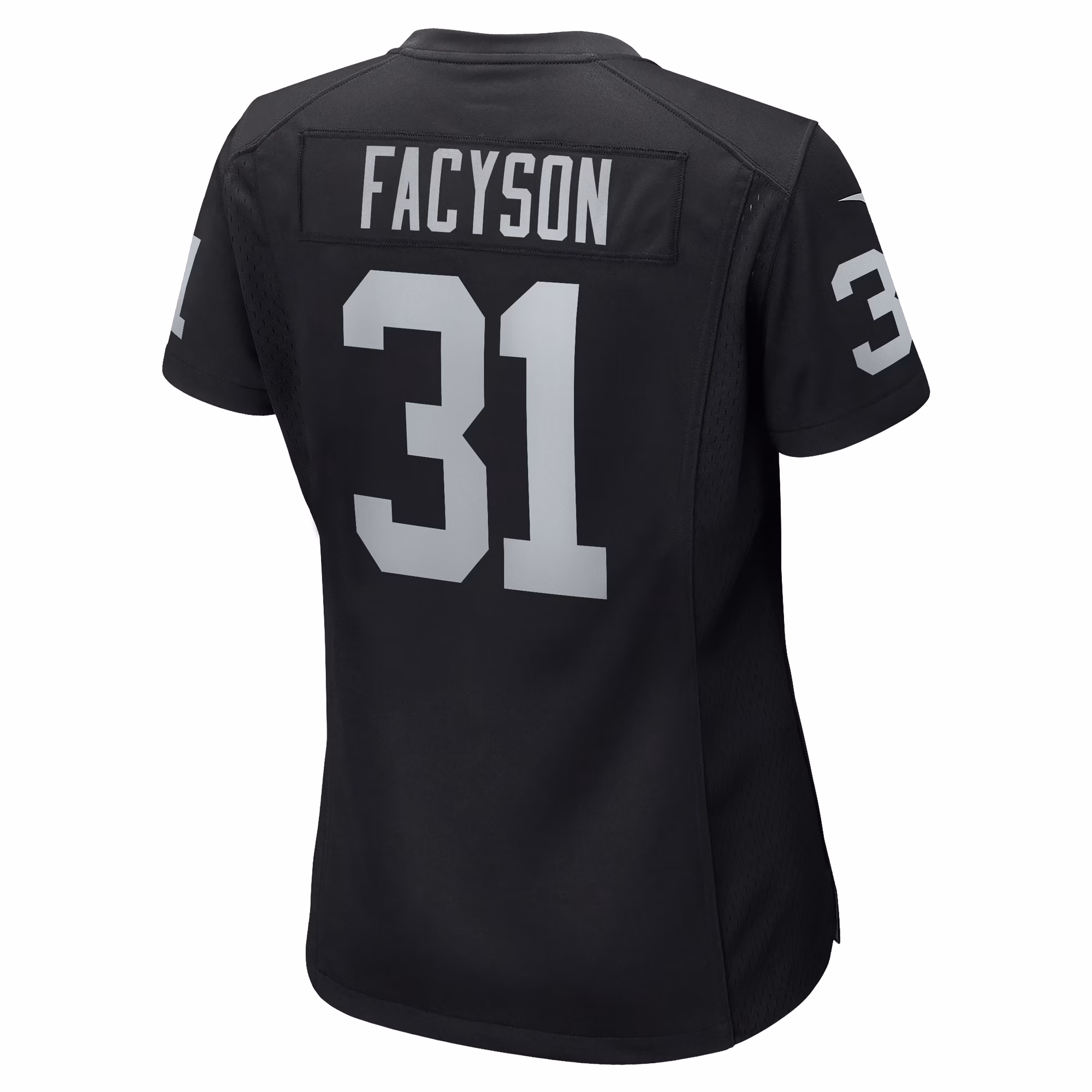 Brandon Facyson Las Vegas Raiders Women's Team Game Jersey -  Black