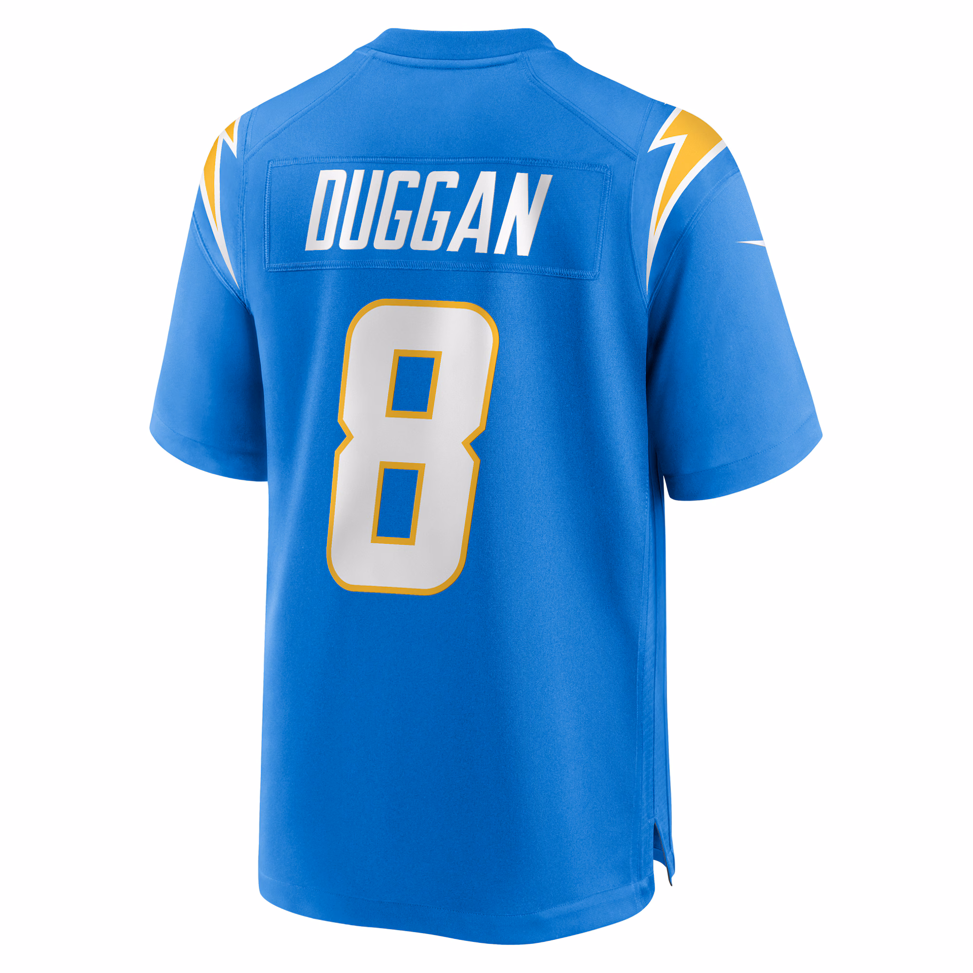 Max Duggan Los Angeles Chargers Team Game Jersey - Powder Blue