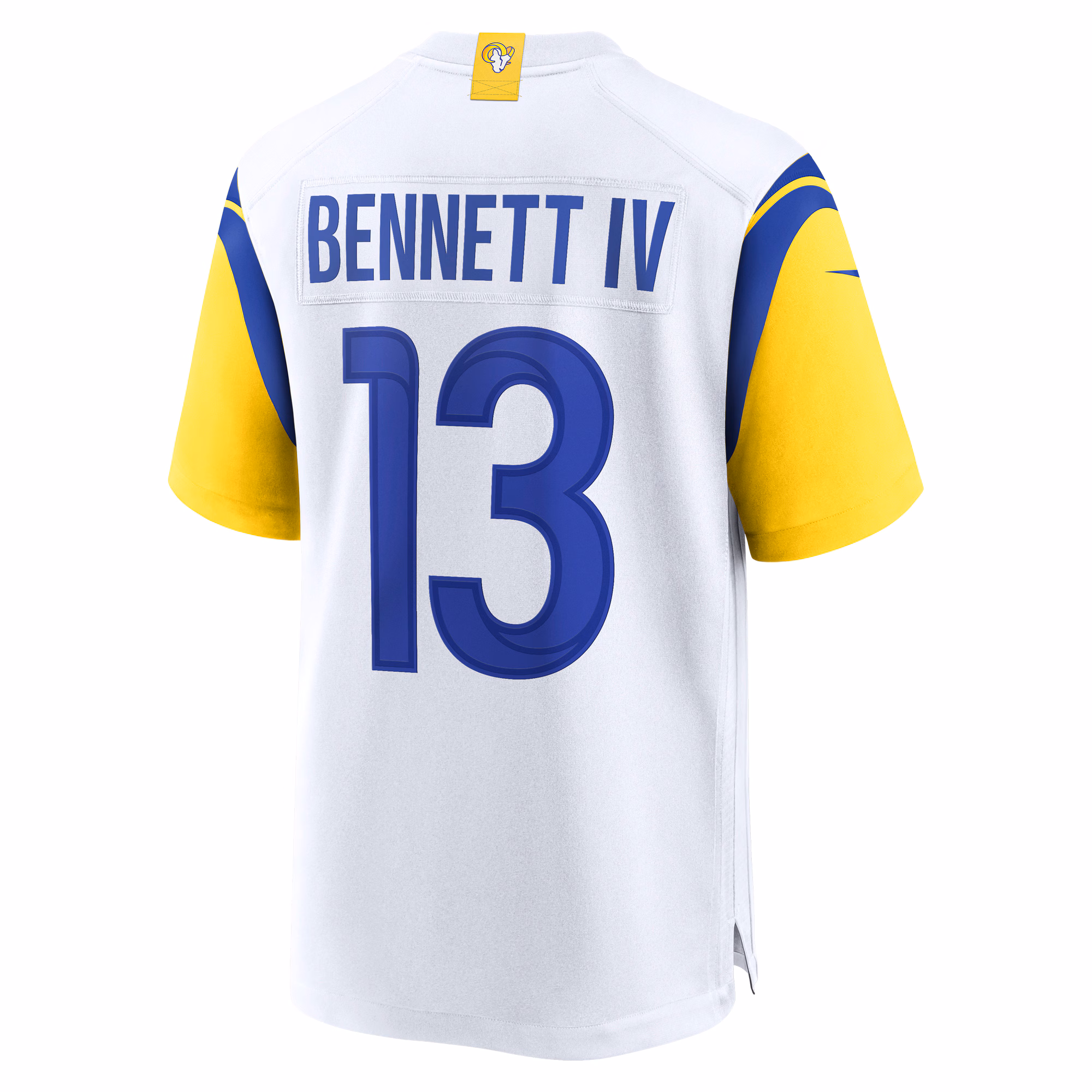 Stetson Bennett Los Angeles Rams  Game Jersey - White