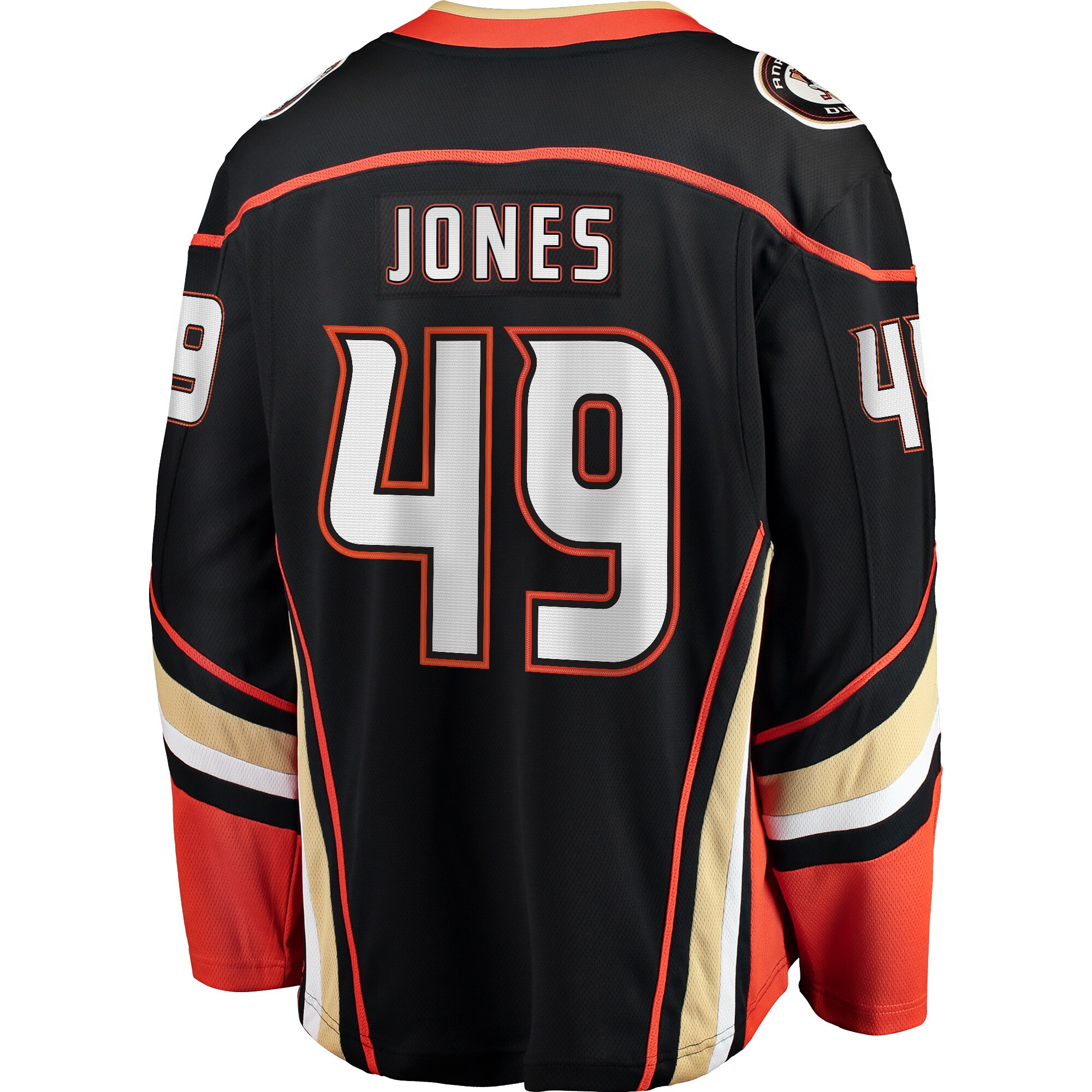Max Jones Anaheim Ducks Breakaway Player Jersey - Black