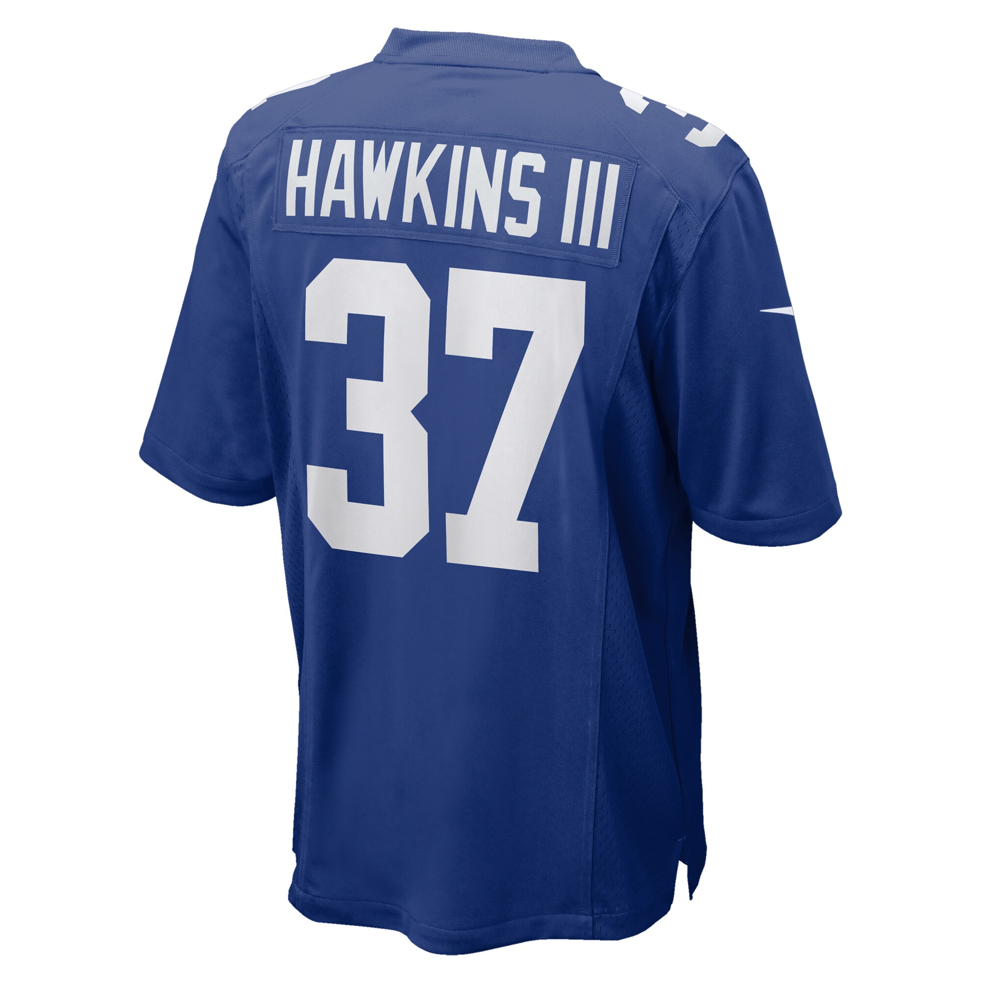 Tre Hawkins New York Giants  Game Jersey -  Royal