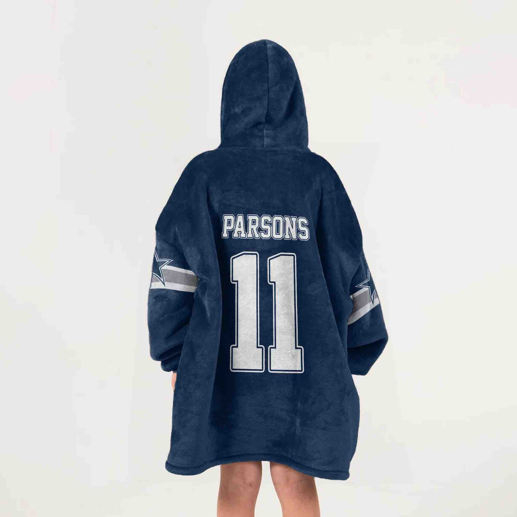 Adult MP 11 Dallas Football Unisex Blanket Hoodie