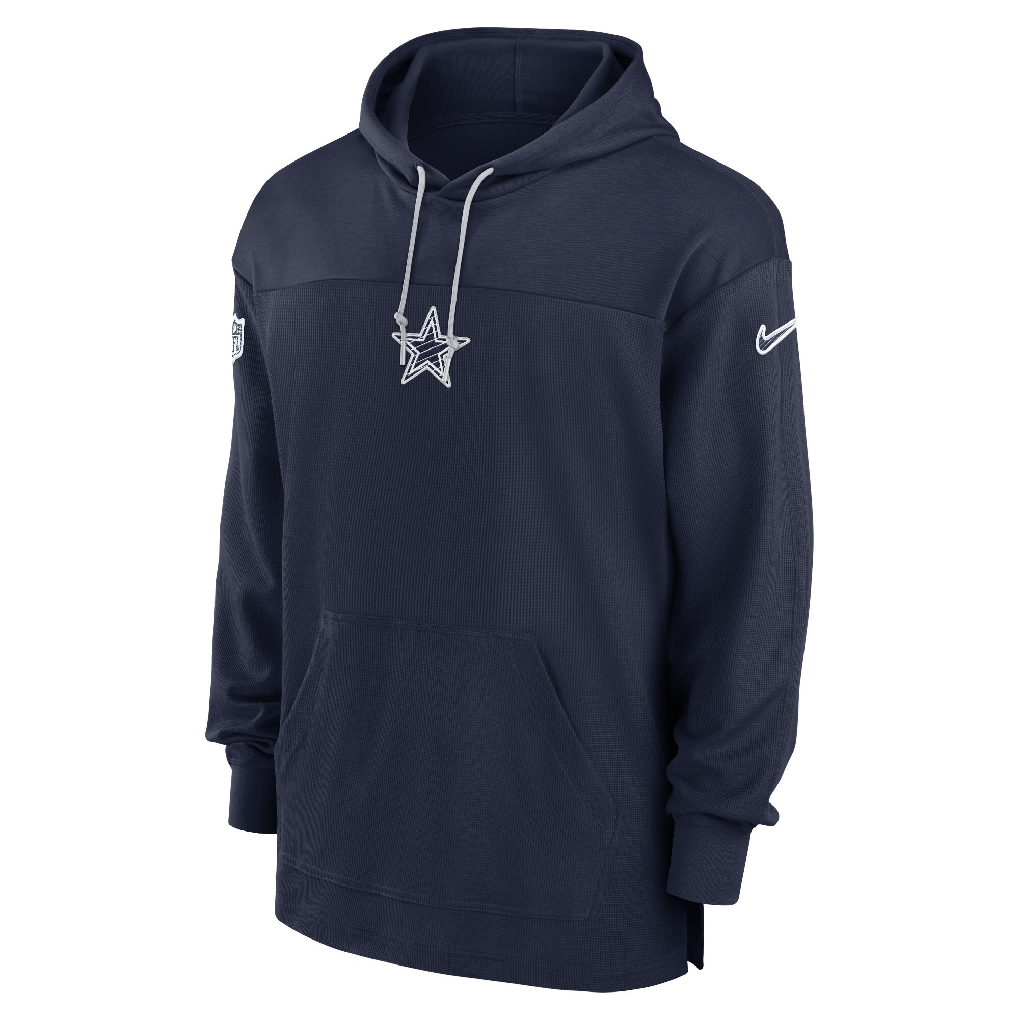Dallas Cowboys Sideline Jersey Pullover Hoodie - Navy