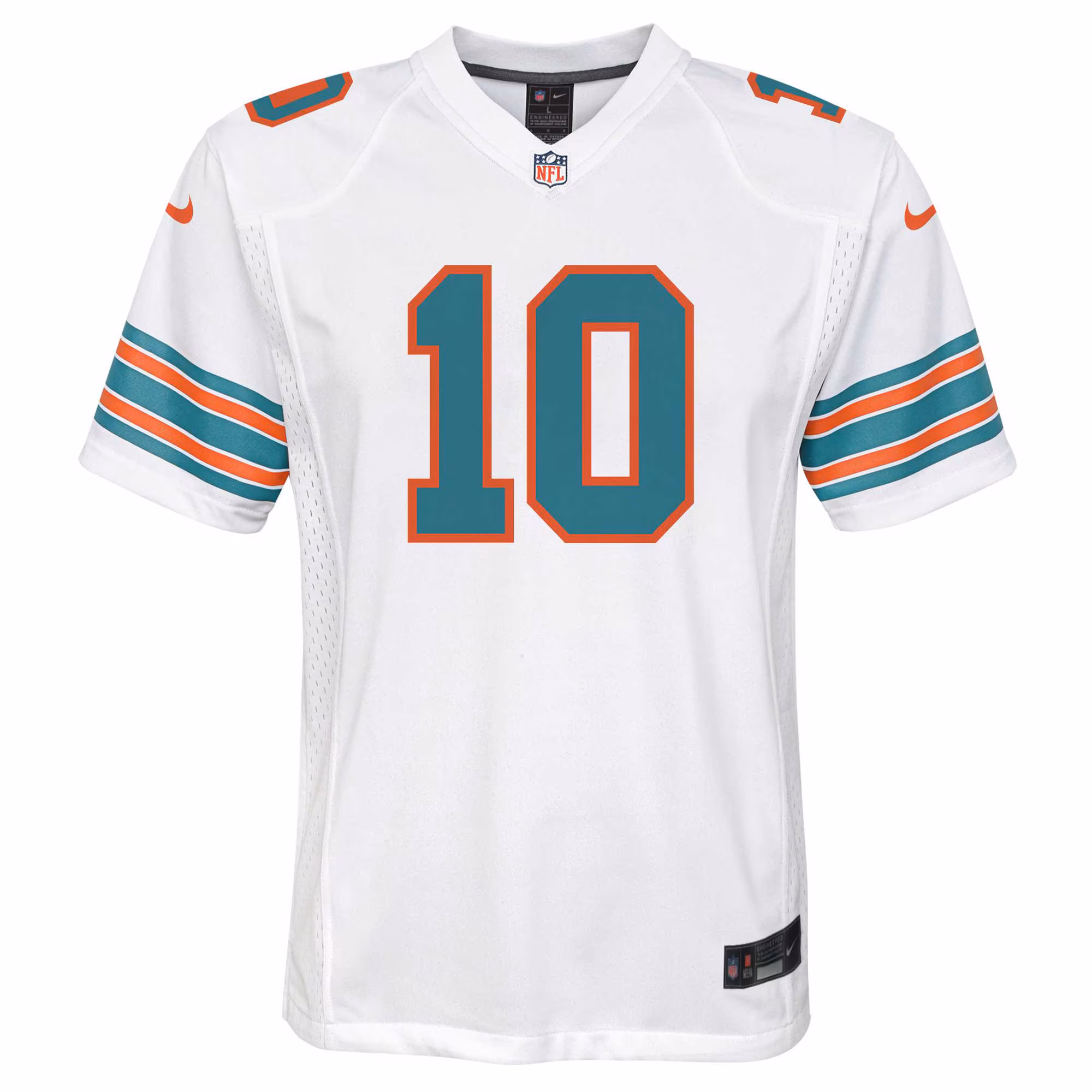 Tyreek Hill Miami Dolphins Youth Alternate Player Game Jersey - White