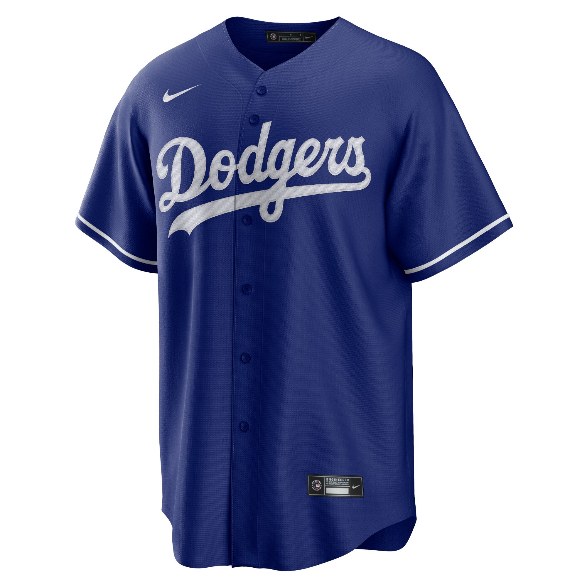 Men's Los Angeles Dodgers Clayton Kershaw  Royal Alternate Replica Player Name Jersey