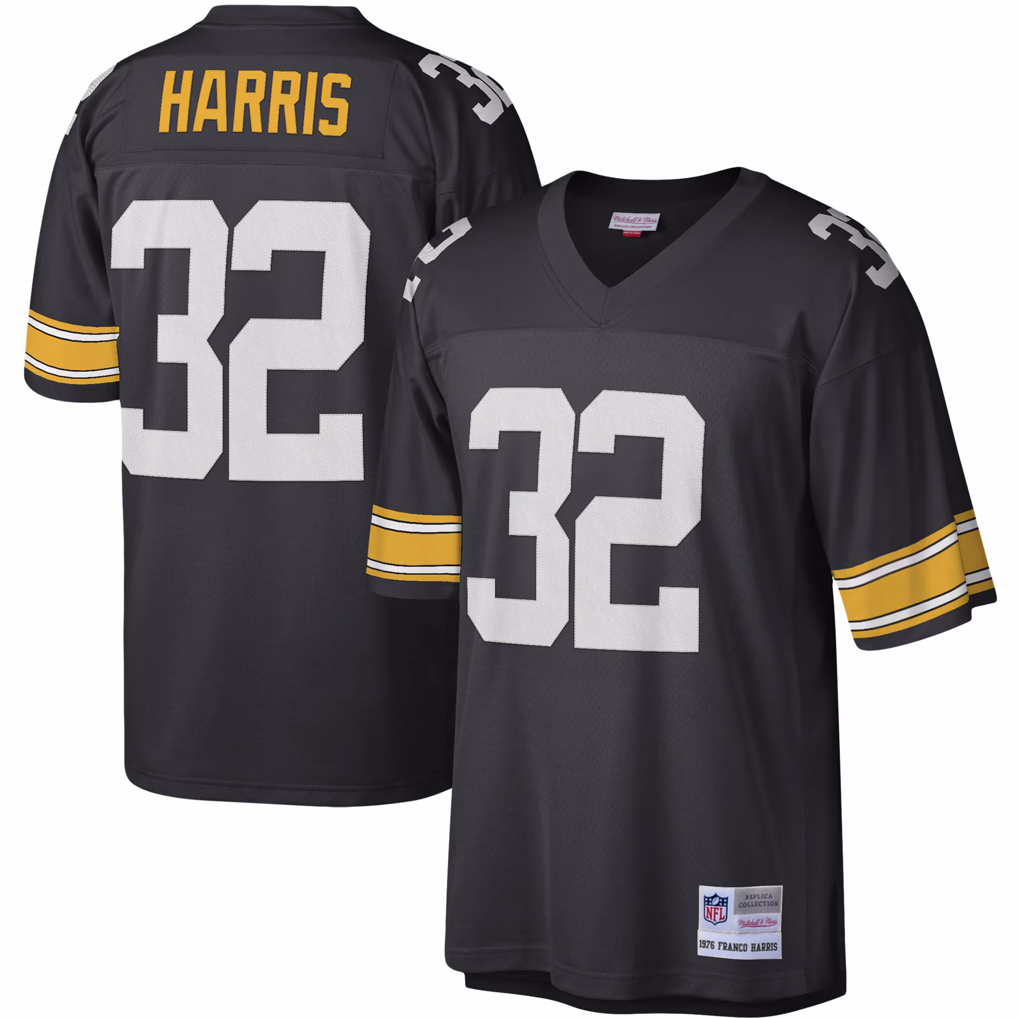 Franco Harris Pittsburgh Steelers Legacy Replica Jersey - Black