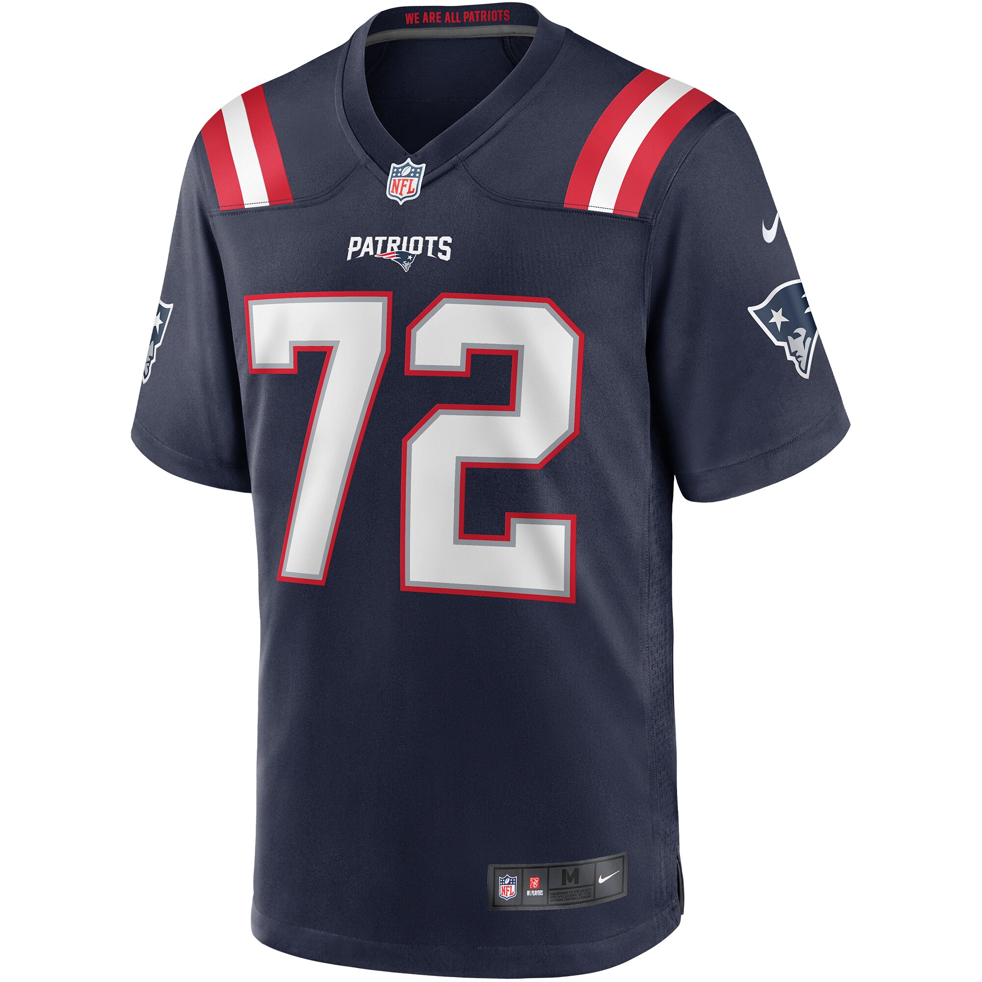 Matt Light New England Patriots Game Retired Player Jersey - Navy