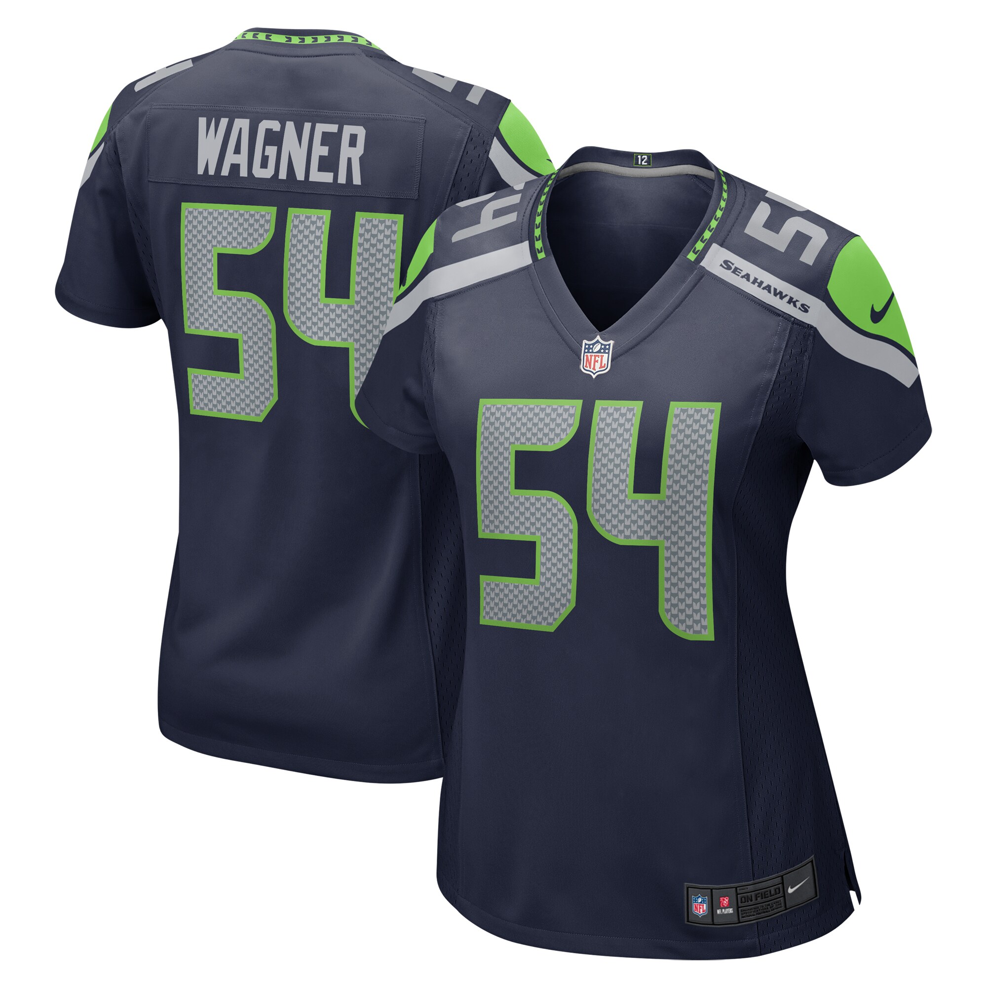 Bobby Wagner Seattle Seahawks  Women's Game Jersey - College Navy