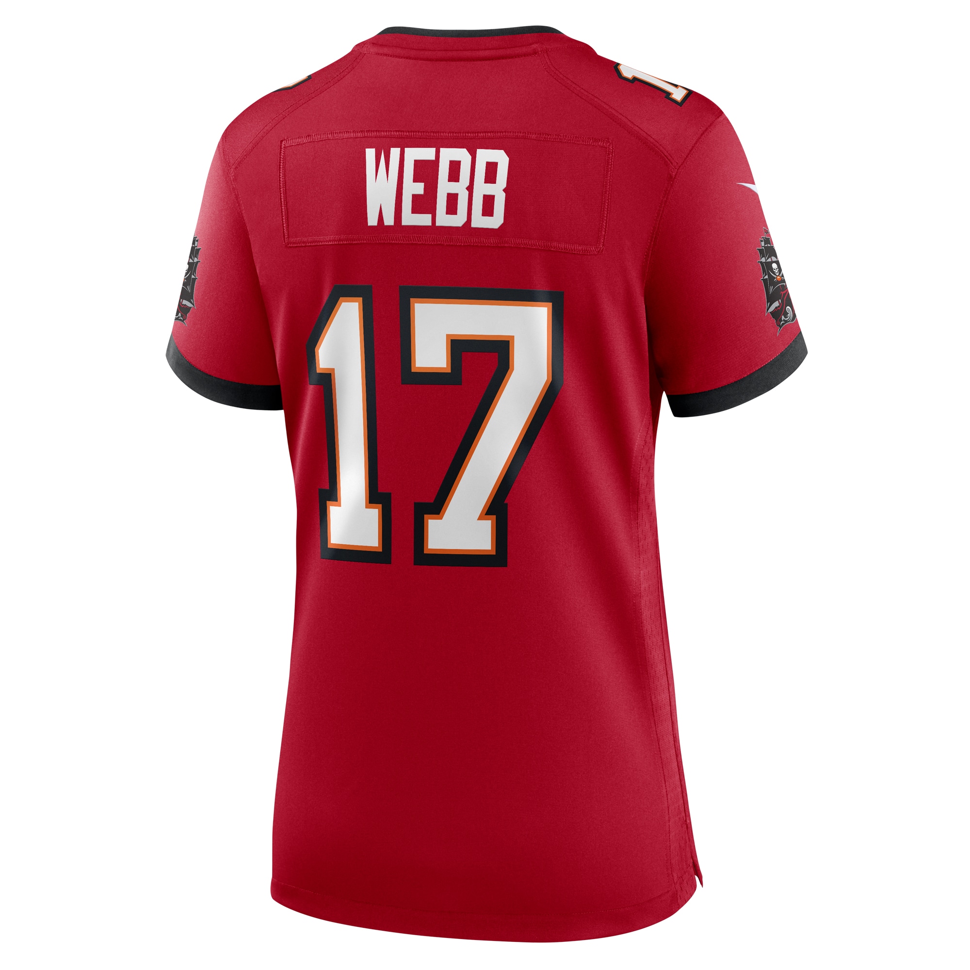 Raleigh Webb Tampa Bay Buccaneers Women's  Game Jersey -  Red