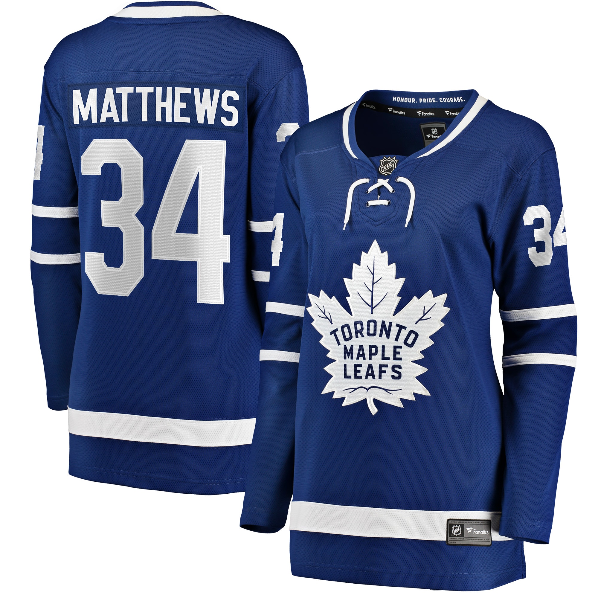 Auston Matthews Toronto Maple Leafs Women's Home Breakaway Player Jersey - Royal