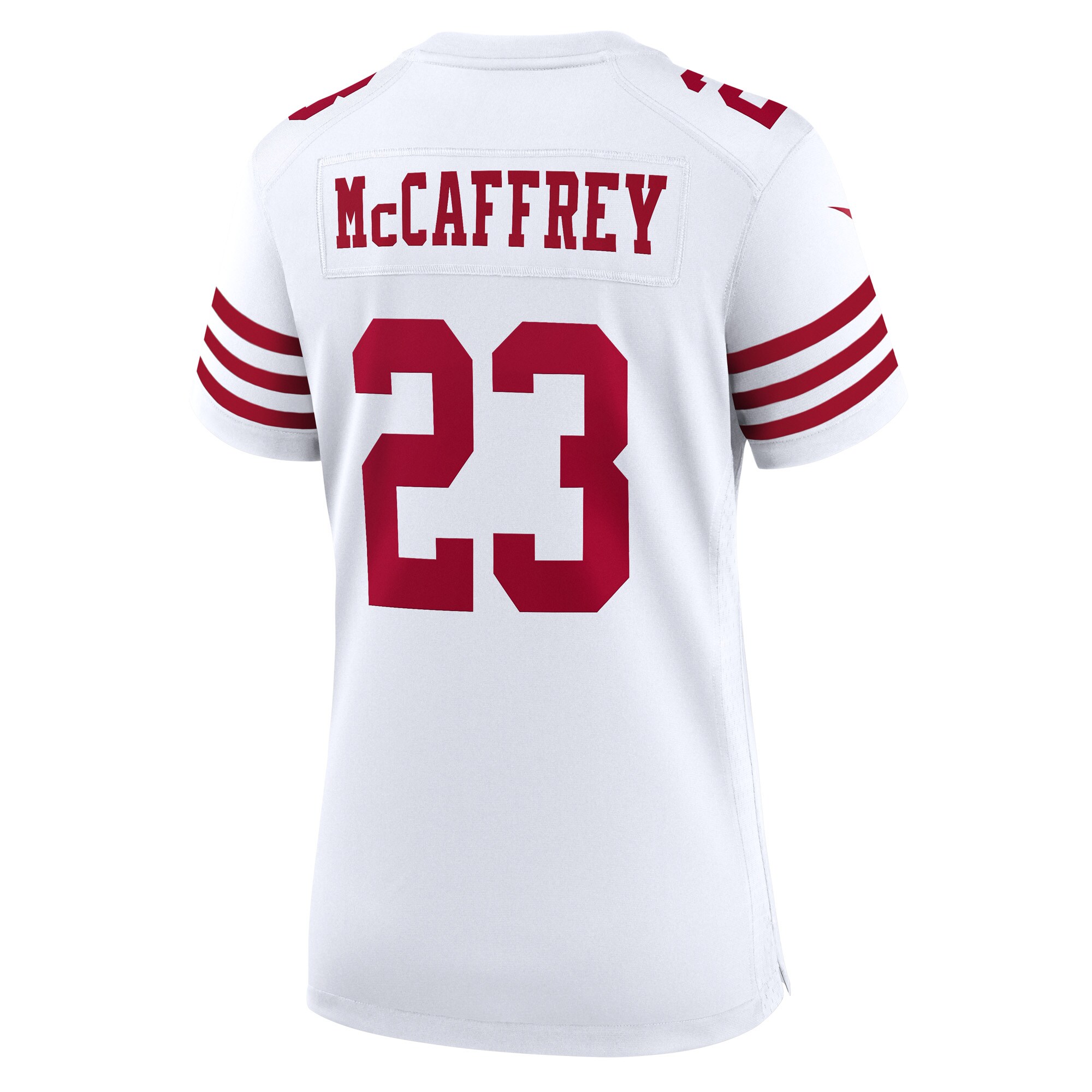 Christian McCaffrey San Francisco 49ers  Women's Game Player Jersey - White