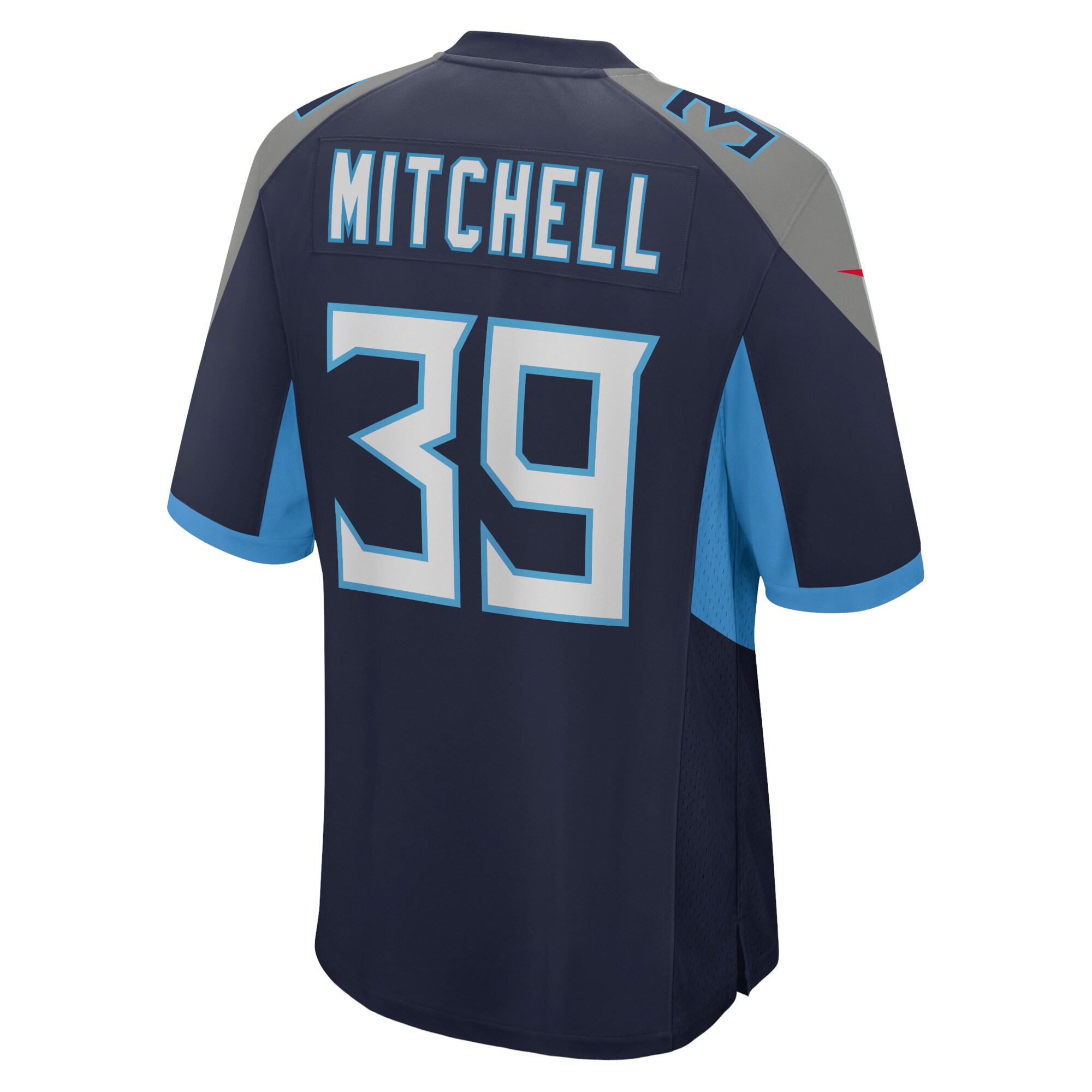 Terrance Mitchell Tennessee Titans  Home Game Player Jersey - Navy