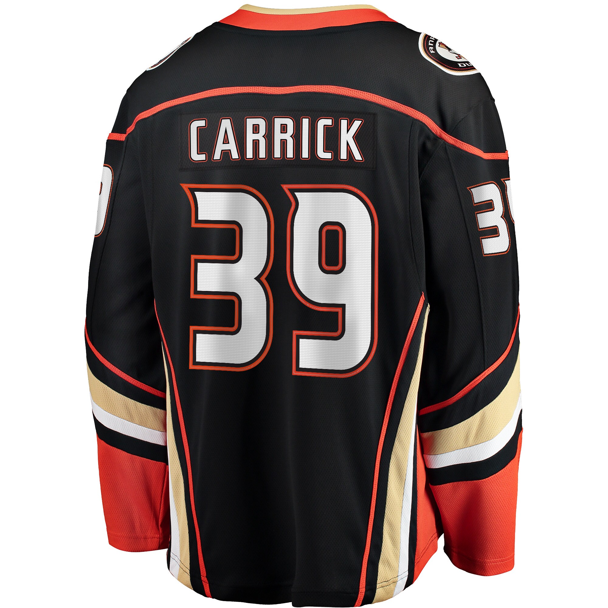 Sam Carrick Anaheim Ducks Home Breakaway Player Jersey - Black