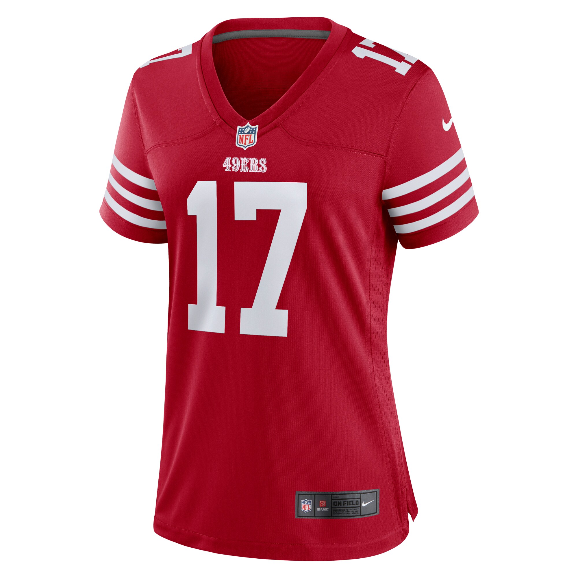 Chris Conley San Francisco 49ers  Women's Game Jersey - Scarlet