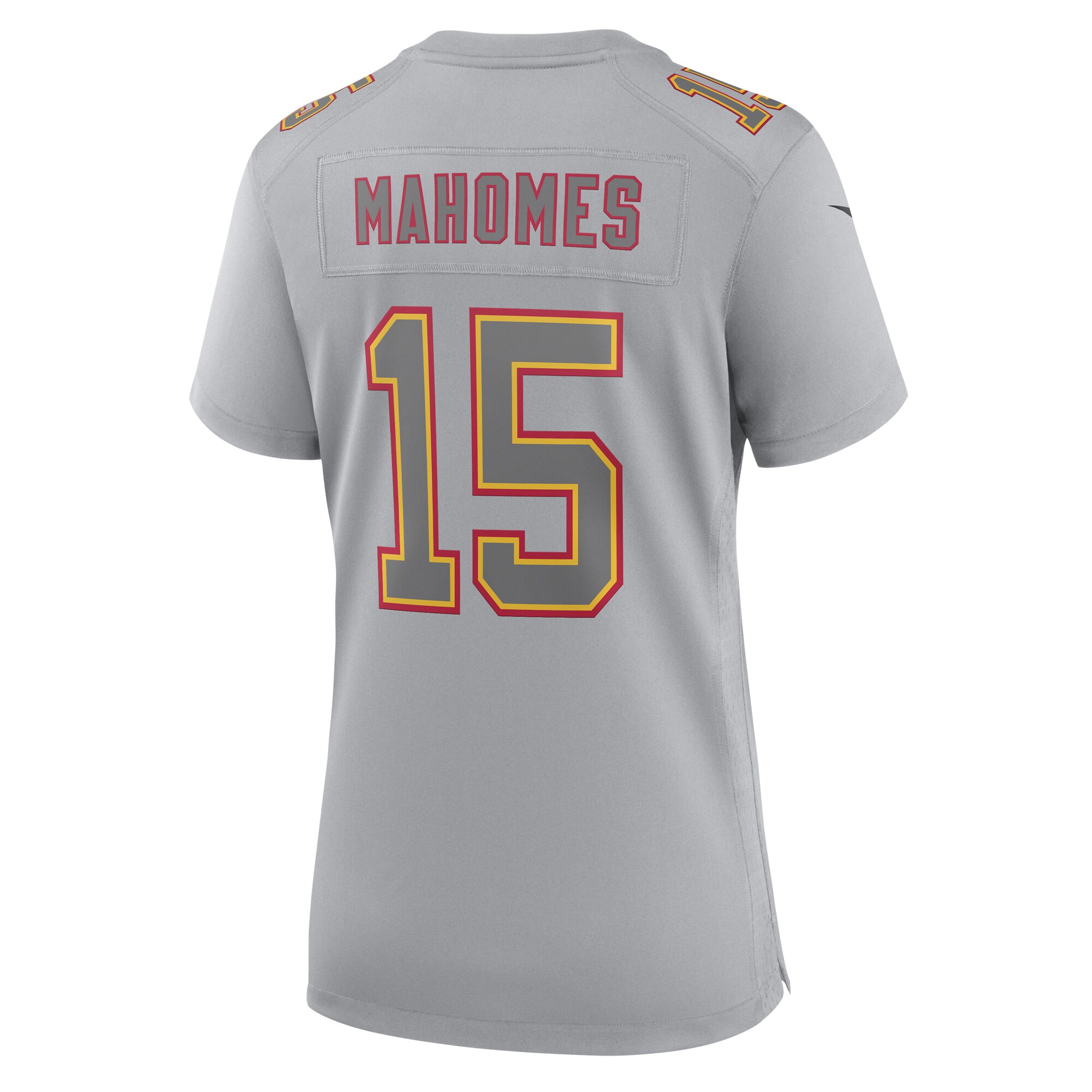 Patrick Mahomes Kansas City Chiefs  Women's Super Bowl LVII Patch Atmosphere Fashion Game Jersey - Gray