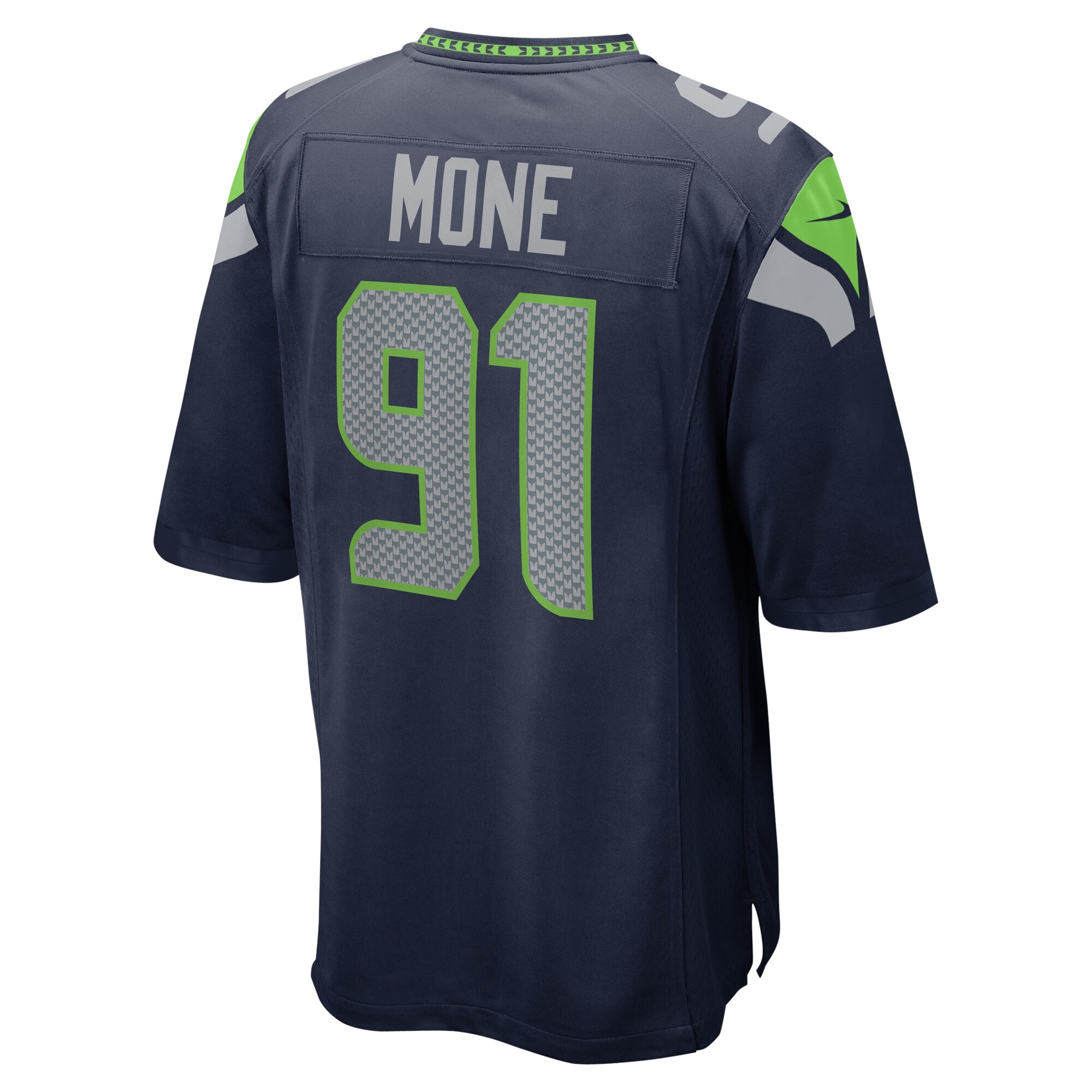 Bryan Mone Seattle Seahawks  Game Jersey - College Navy