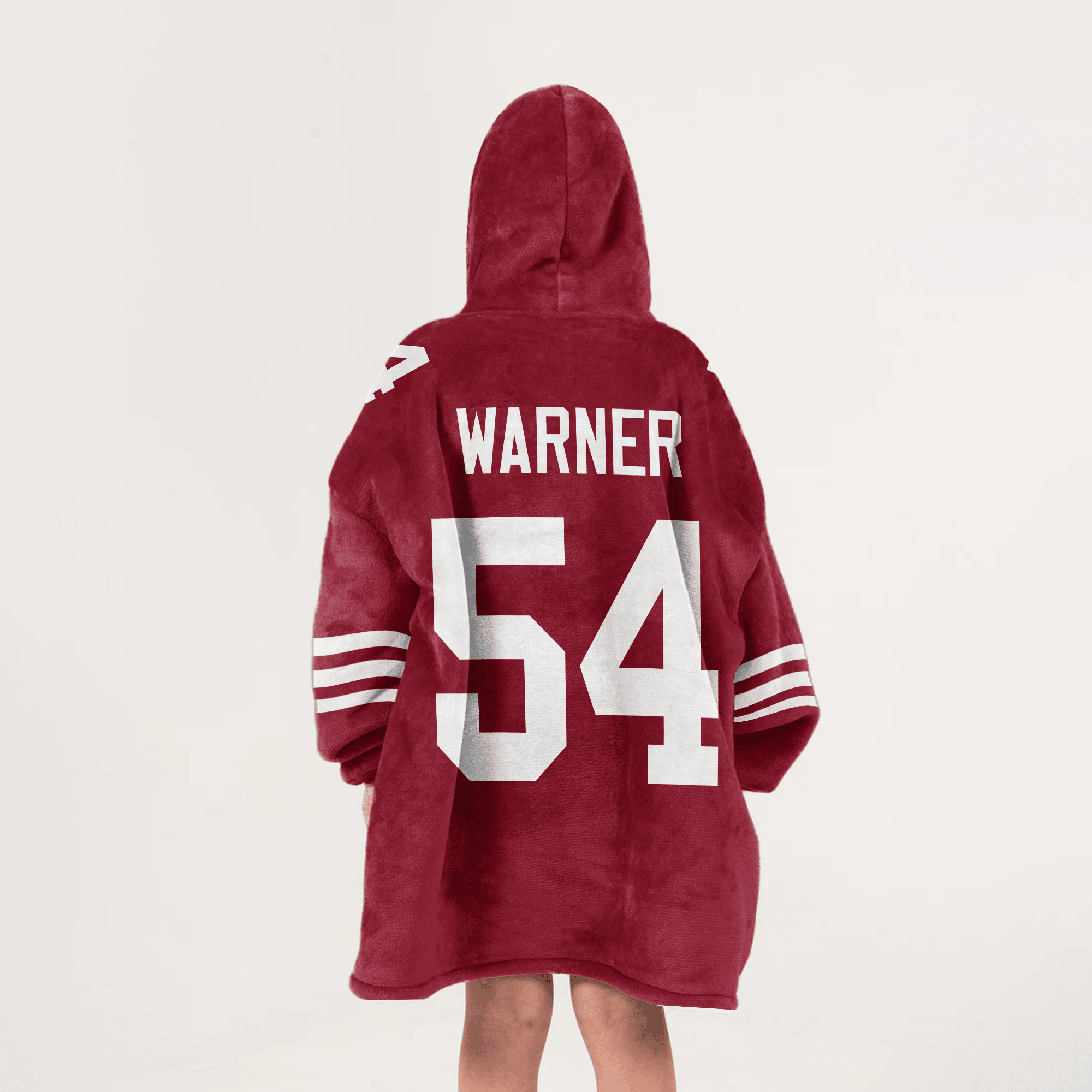Kid F.W 54 Captain San Francisco 49ers Football Unisex Blanket Hoodie