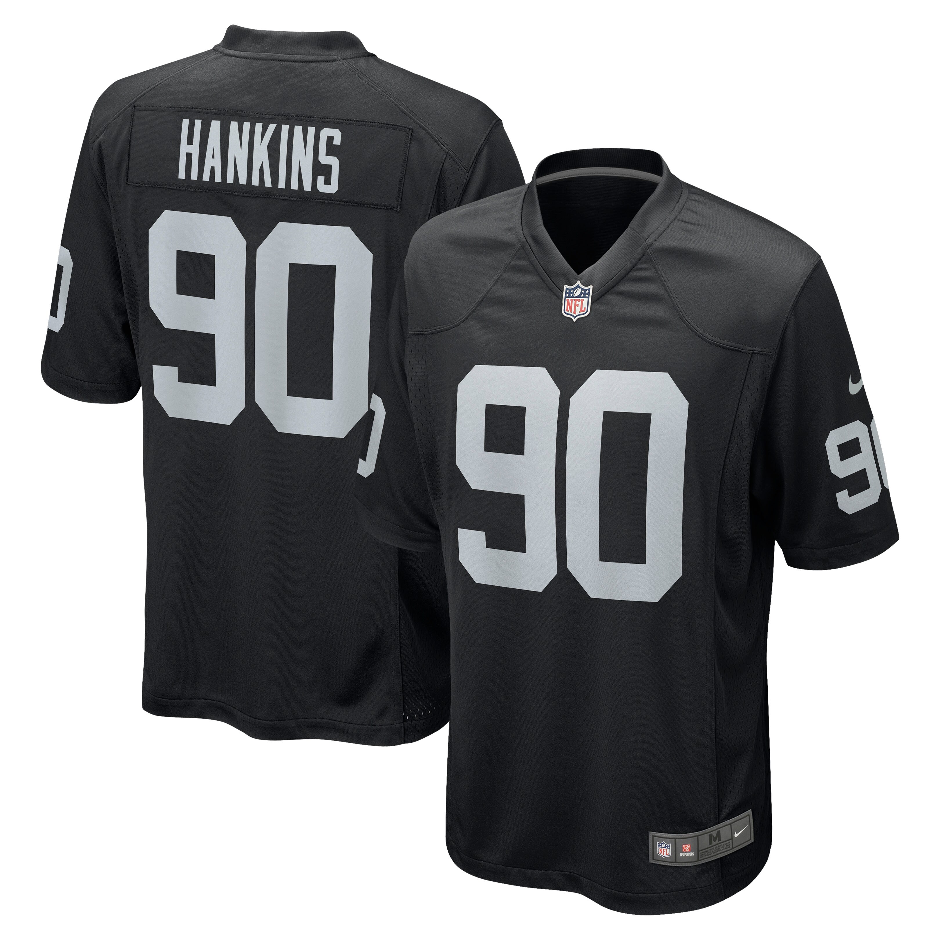 Johnathan Hankins Las Vegas Raiders  Game Jersey - Black