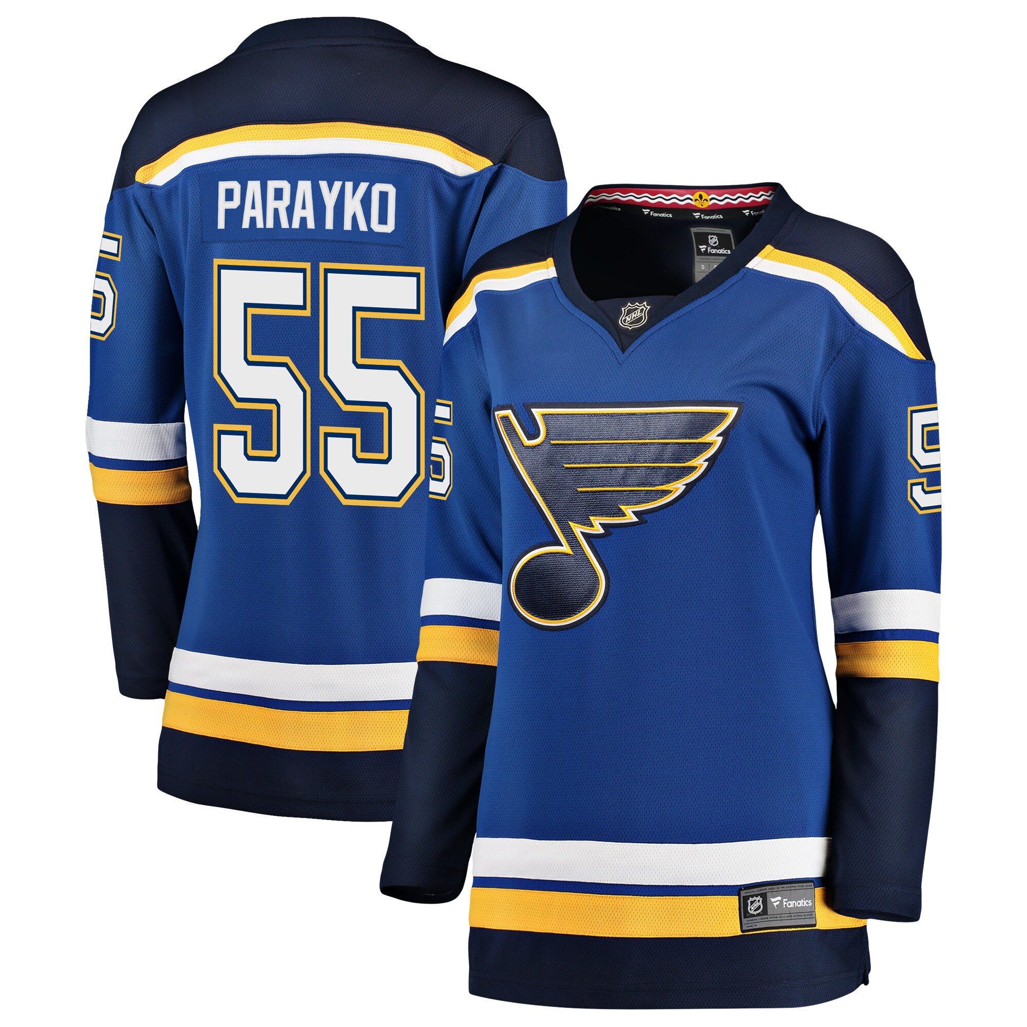 Colton Parayko St.Louis Blues Women's Home Premier Breakaway Player Jersey - Blue
