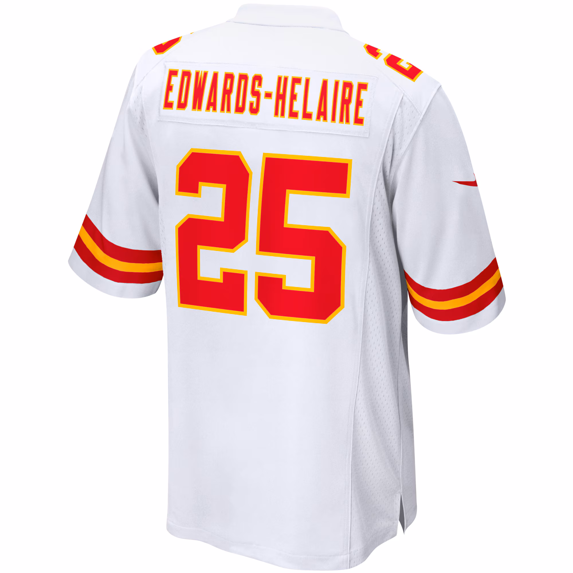 Clyde Edwards-Helaire Kansas City Chiefs Game Jersey - White