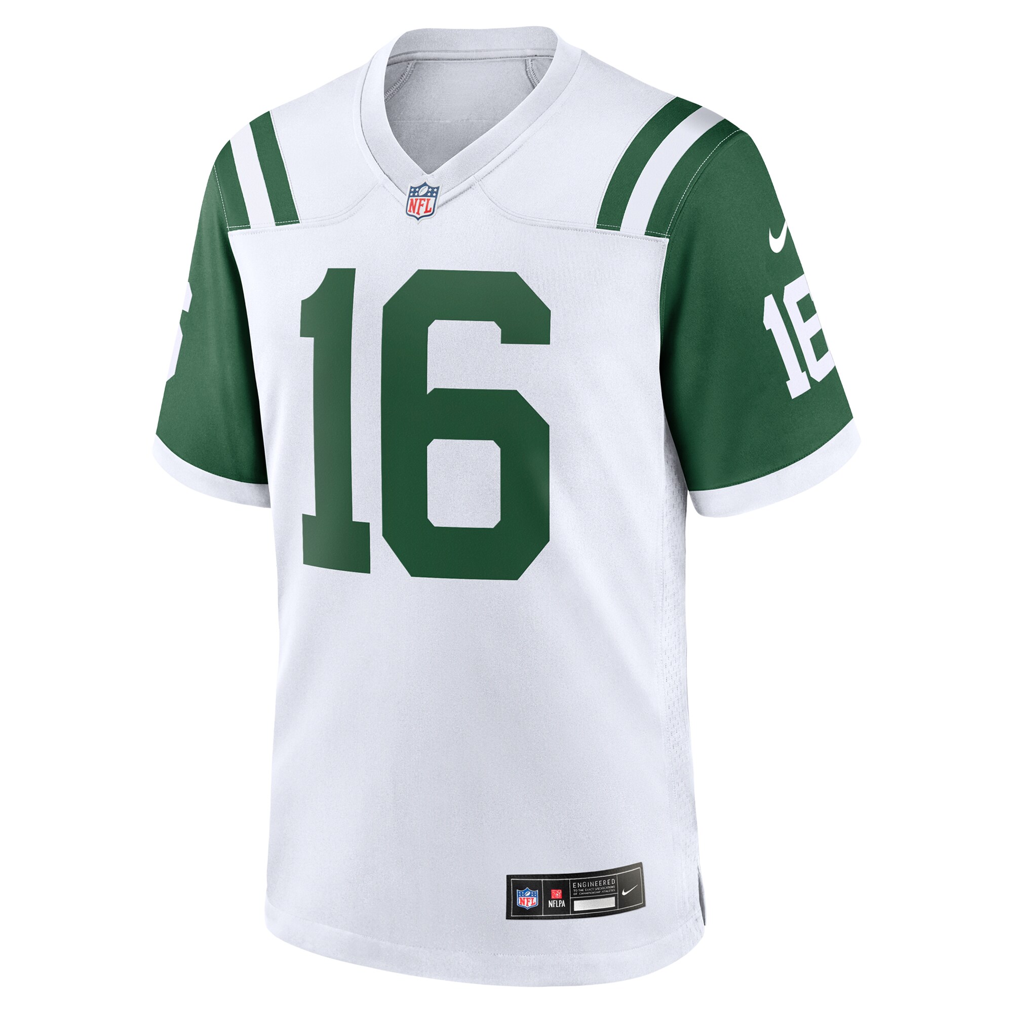 Vinny Testaverde New York Jets Classic Alternate Retired Player Game Jersey - White