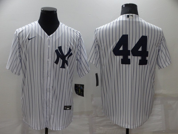 Men's  New York Yankees #44 Reggie Jackson White Cool Base Stitched MLB Jersey
