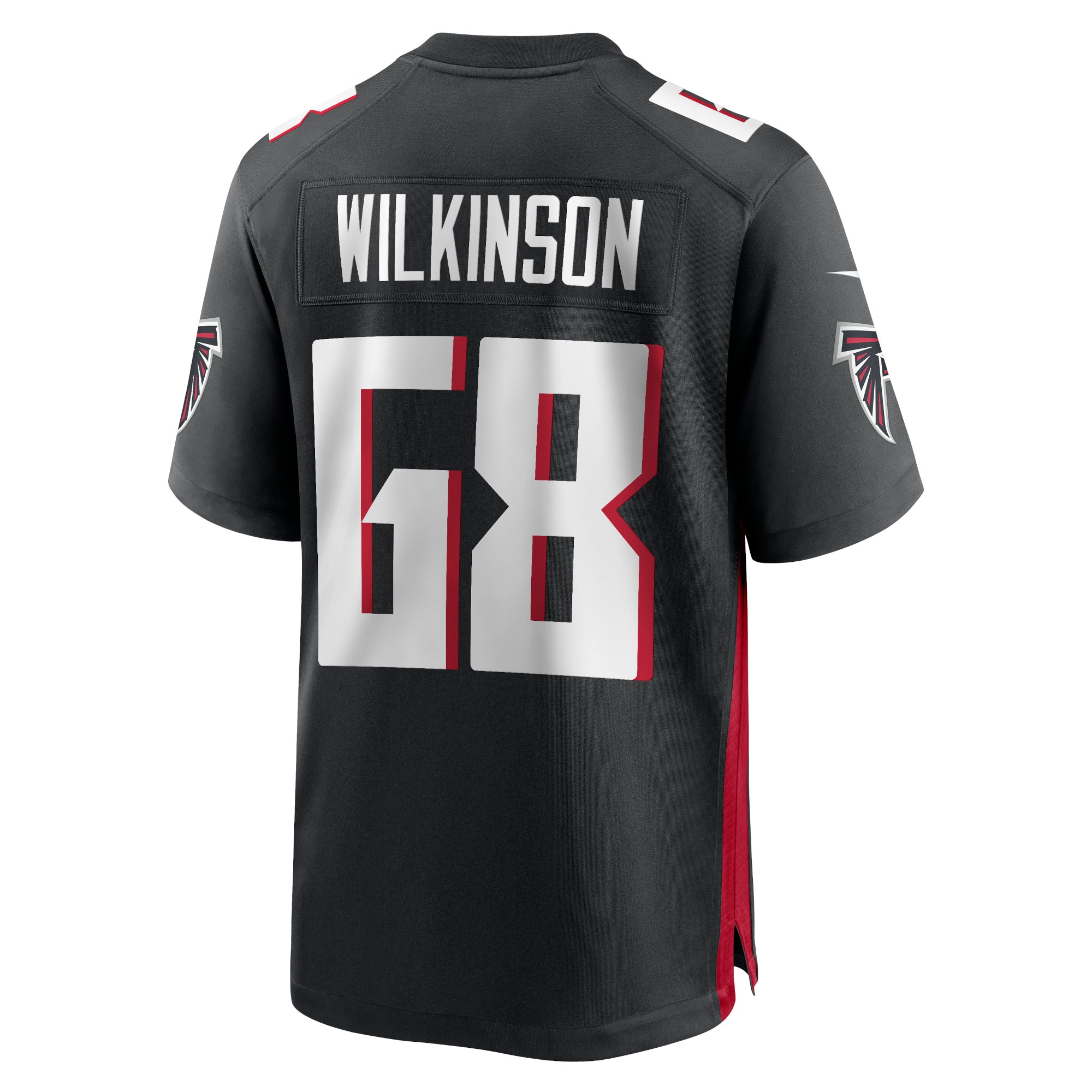 Elijah Wilkinson Atlanta Falcons  Game Jersey - Black
