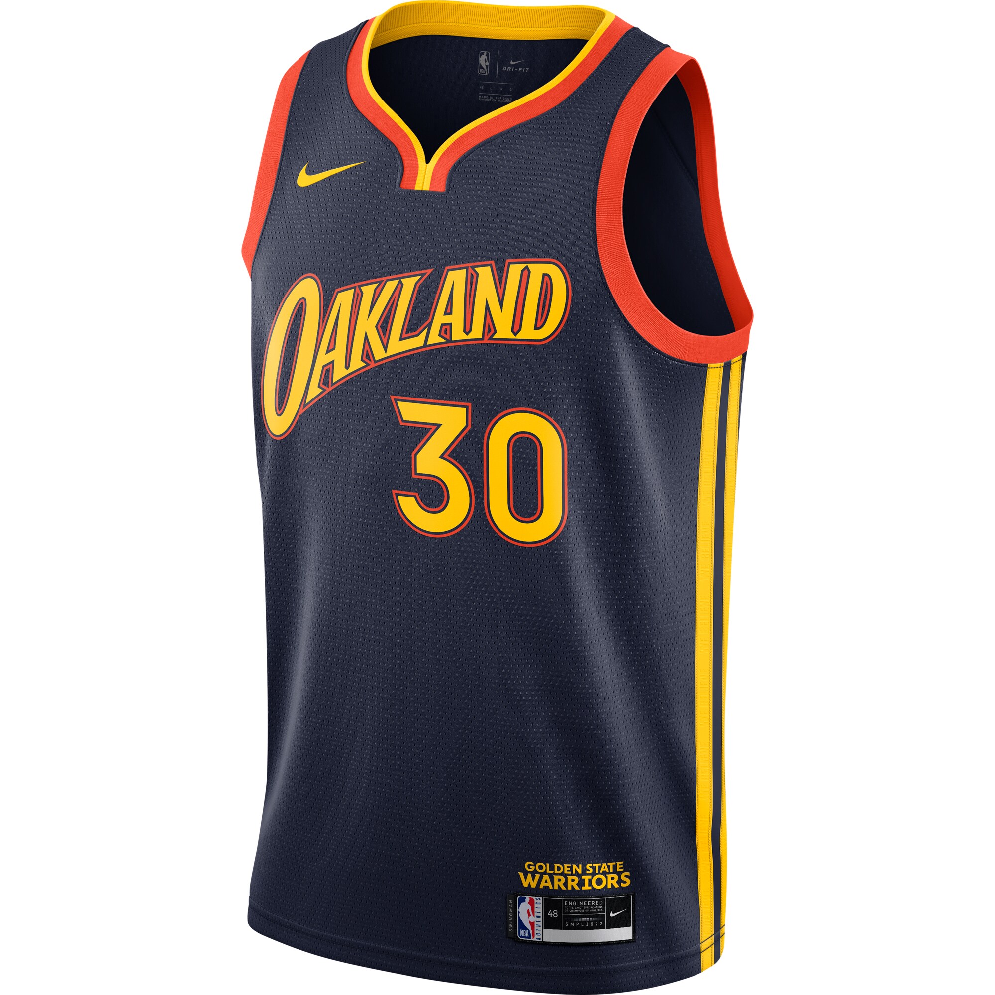 Stephen Curry Golden State Warriors 2020/21 Swingman Player Jersey Navy - City Edition