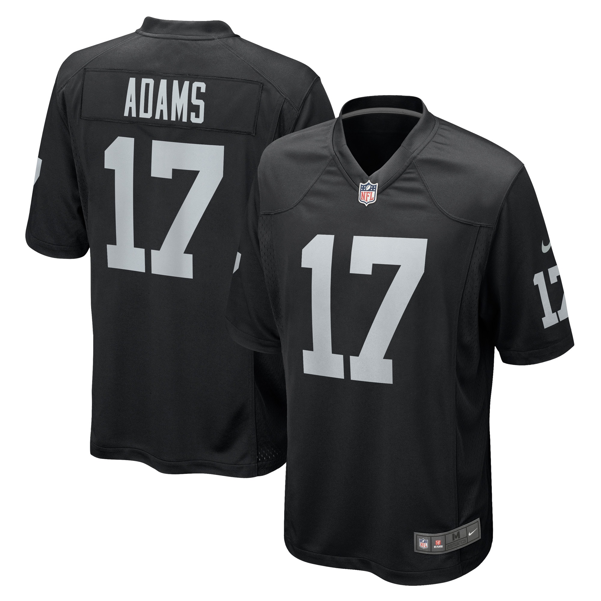 Davante Adams Las Vegas Raiders  Game Jersey - Black