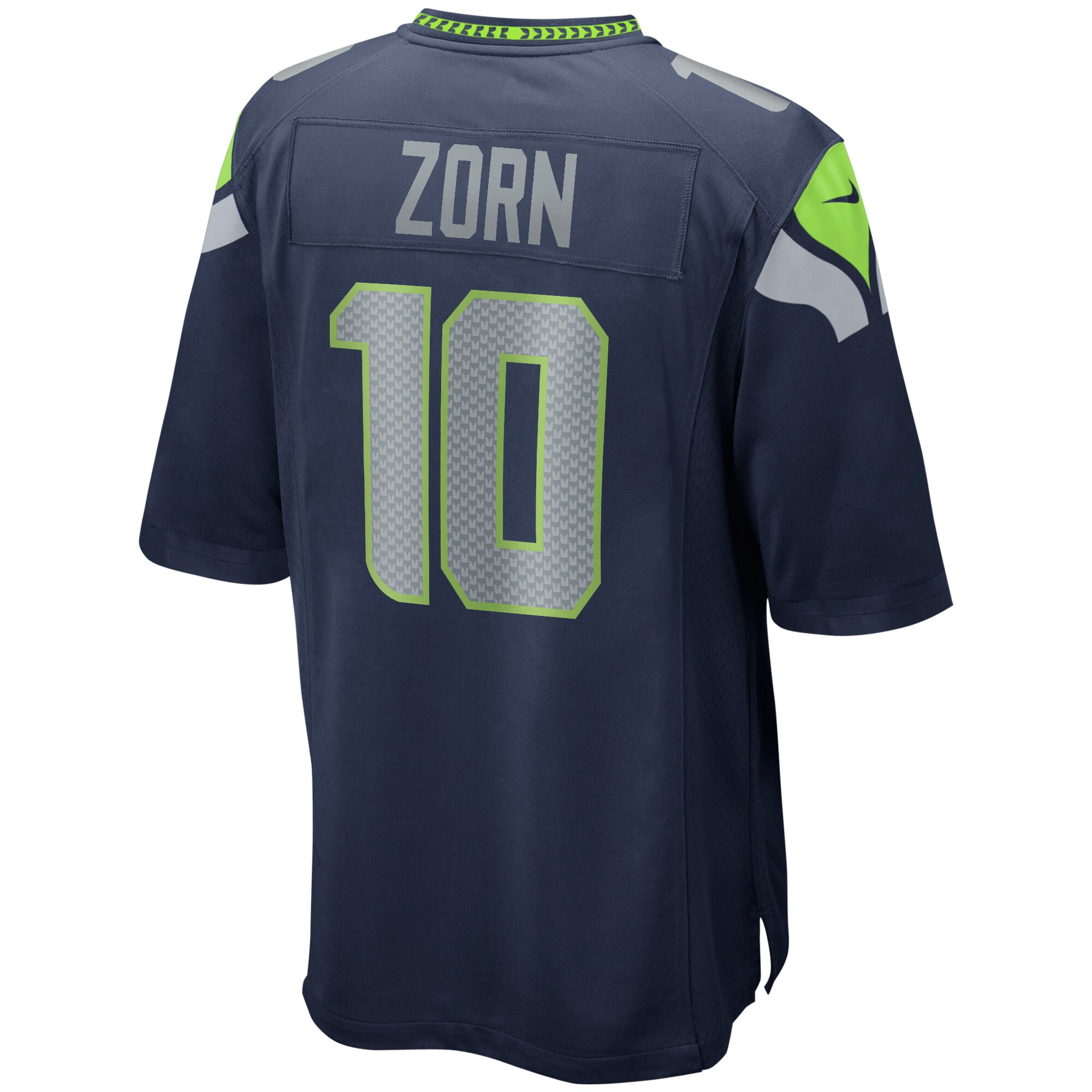 Jim Zorn Seattle Seahawks Throwback Retired Player Game Jersey - Royal