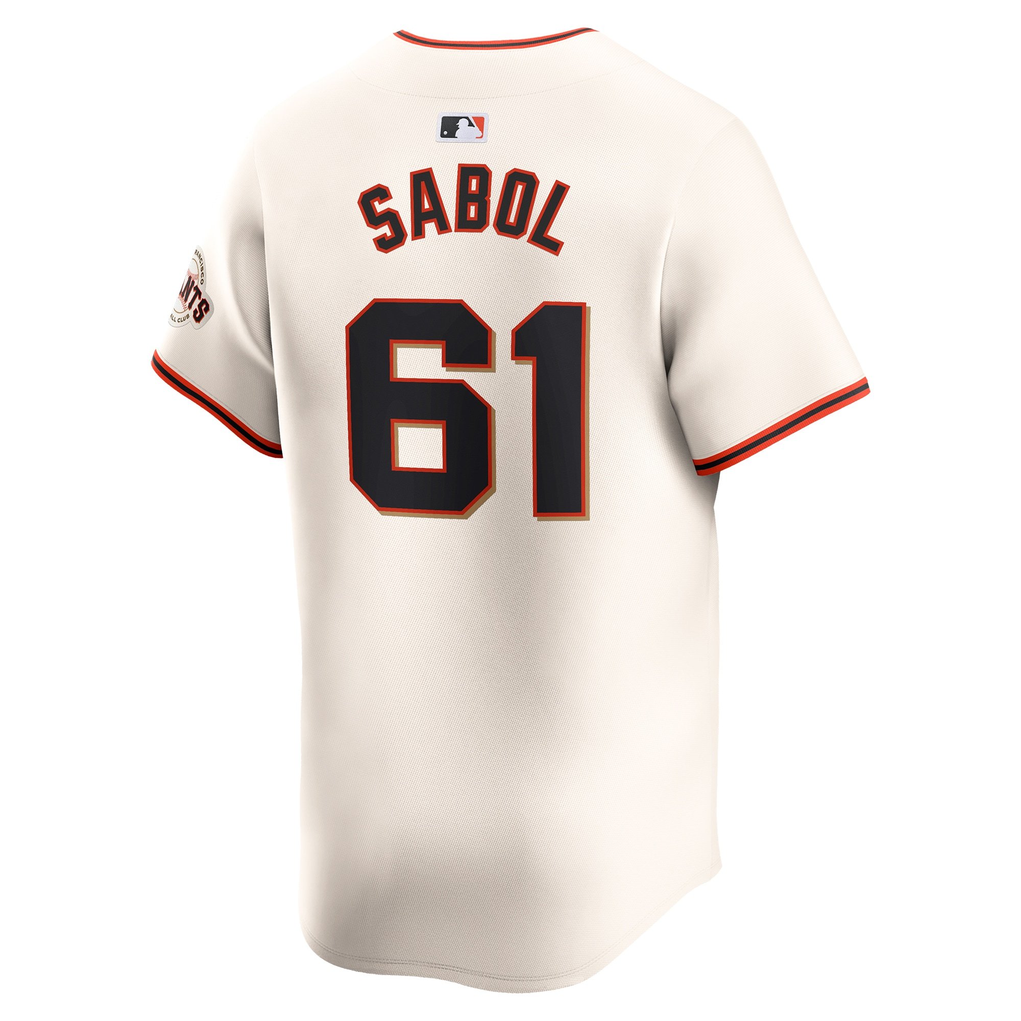 Men's San Francisco Giants Blake Sabol  Cream Home Limited Player Jersey