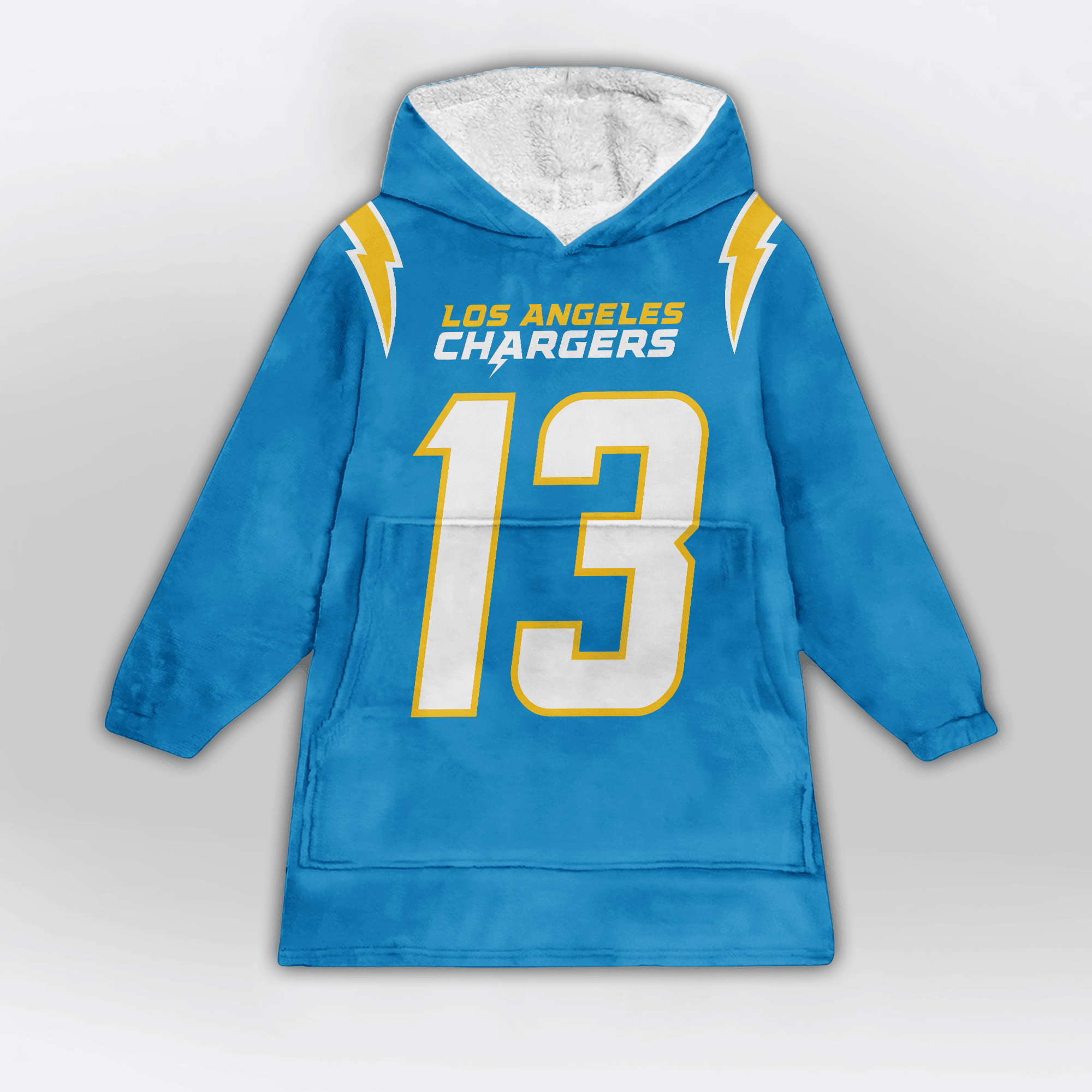 Kid 13 Los Angeles Football Unisex Blanket Hoodie