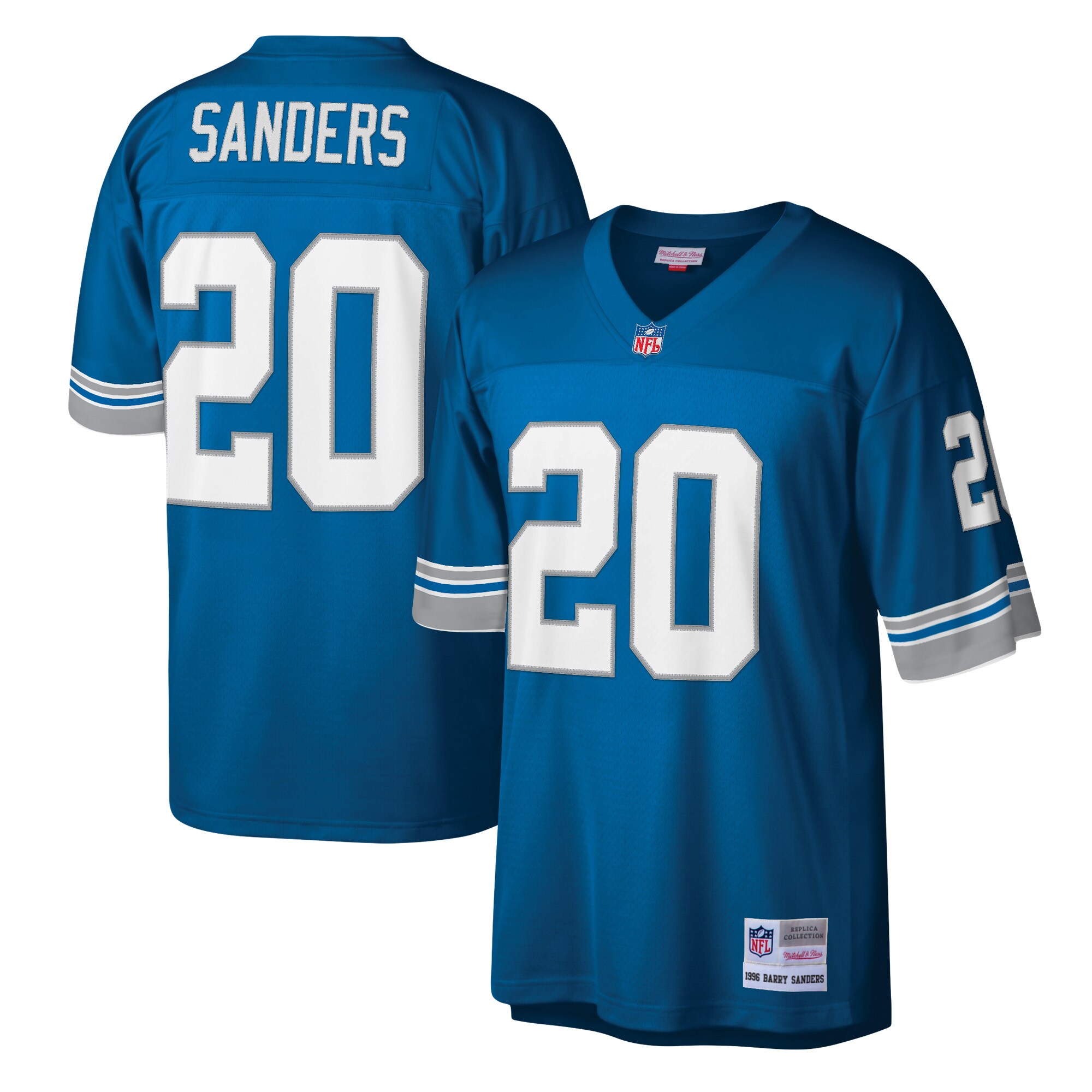 Barry Sanders Detroit Lions  Legacy Replica Jersey - Blue