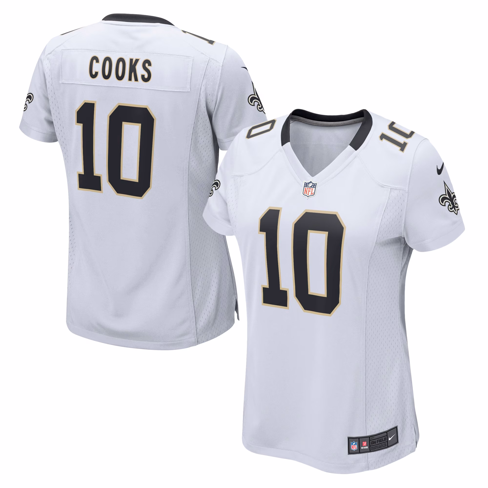 Brandin Cooks New Orleans Saints Womens Game Jersey - White