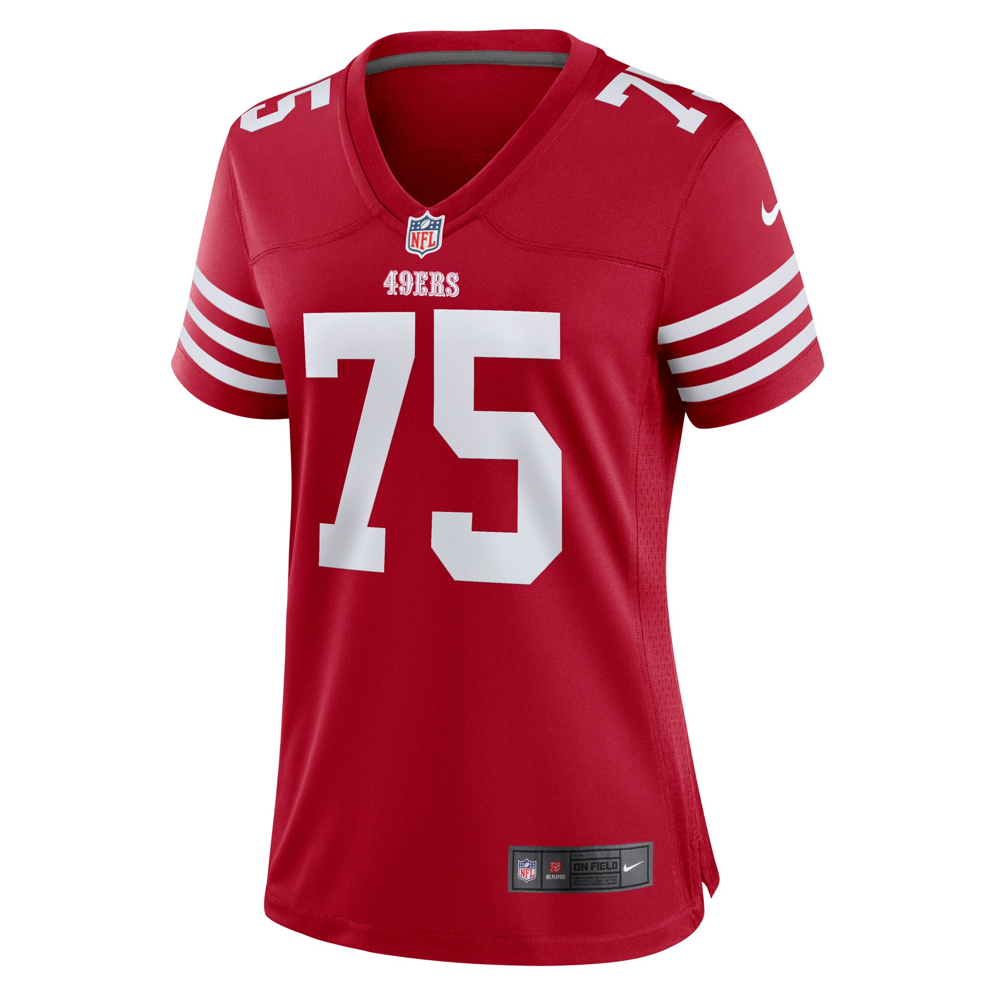 Matt Pryor San Francisco 49ers  Women's Game Jersey - Scarlet